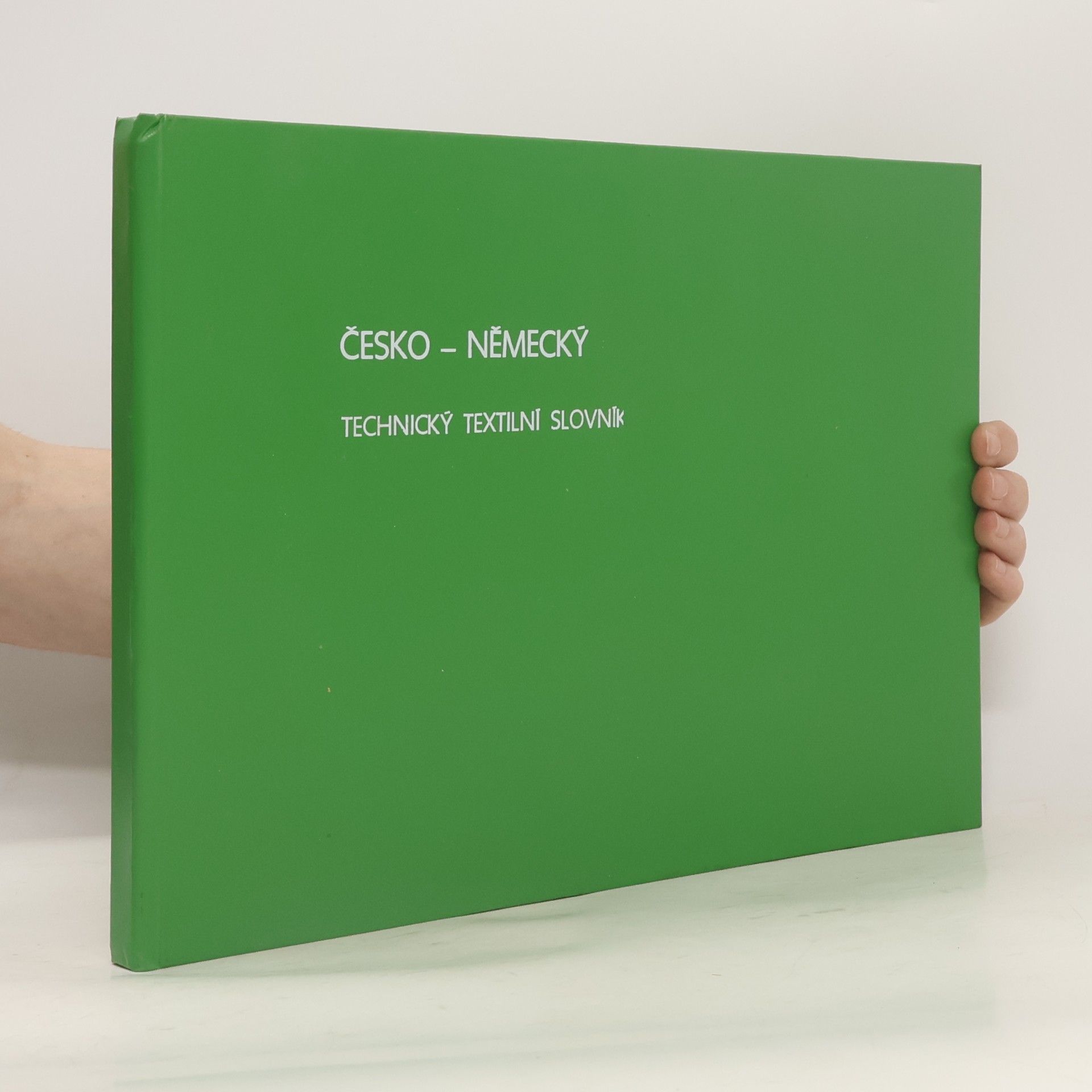 Auteurscollectief Česko-německý technický textilní slovník