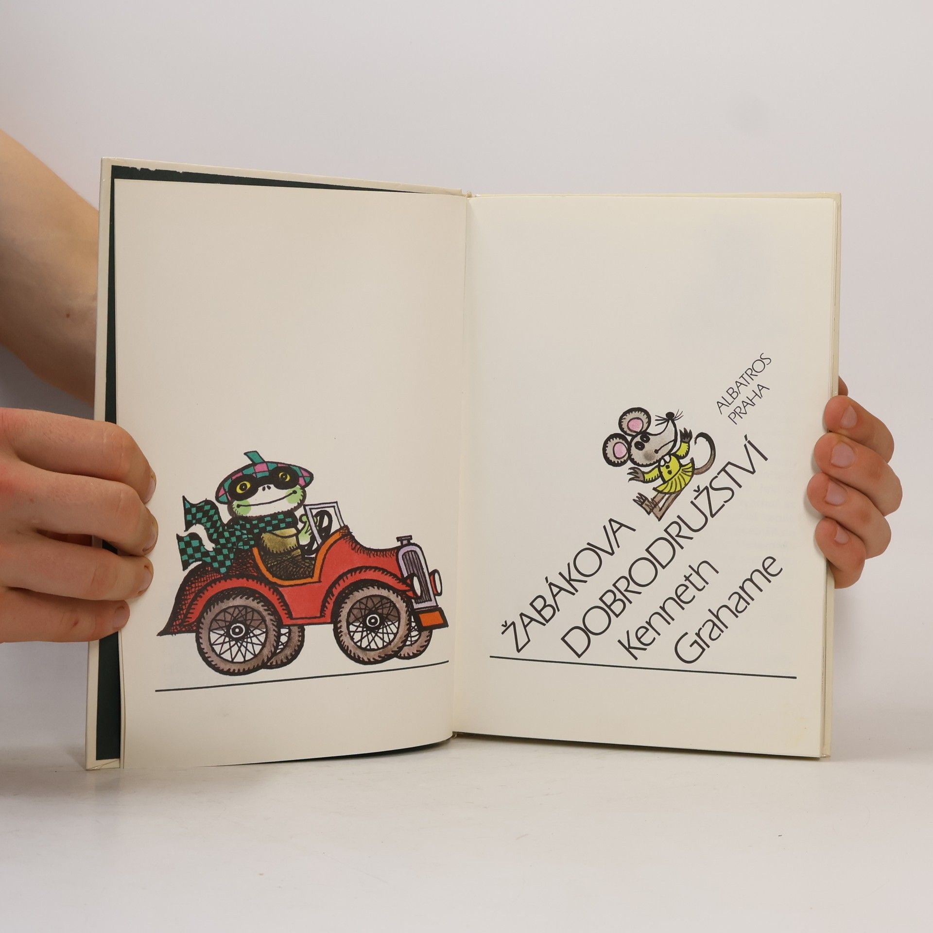 Kenneth Grahame Žabákova dobrodružství