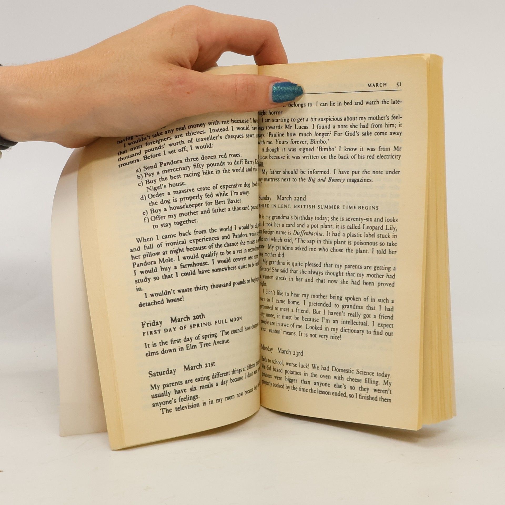 Sue Townsend The Secret Diary of Adrian Mole Aged 13 3/4