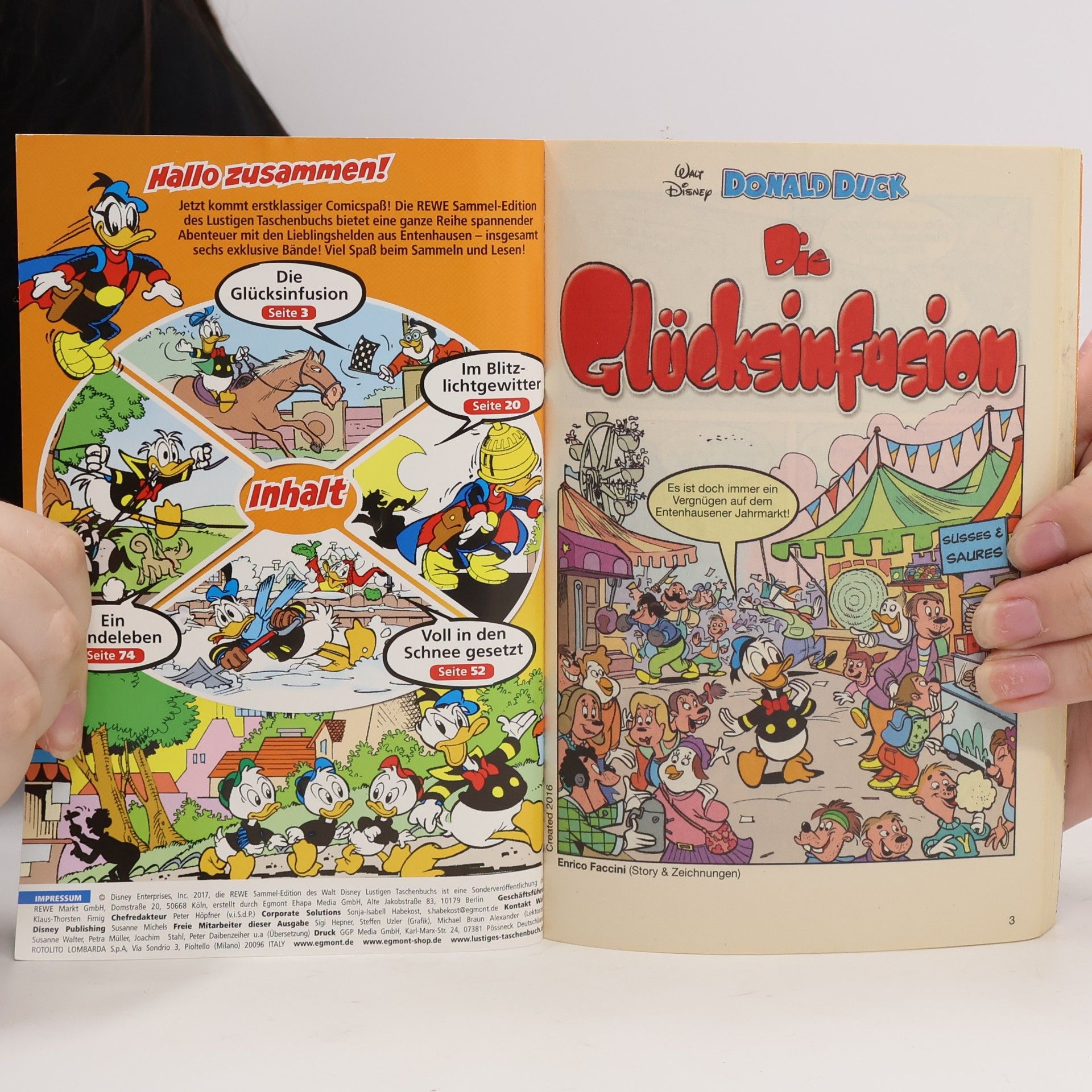 Walt Disney Lustiges Taschenbuch. Die Glucksinfusion
