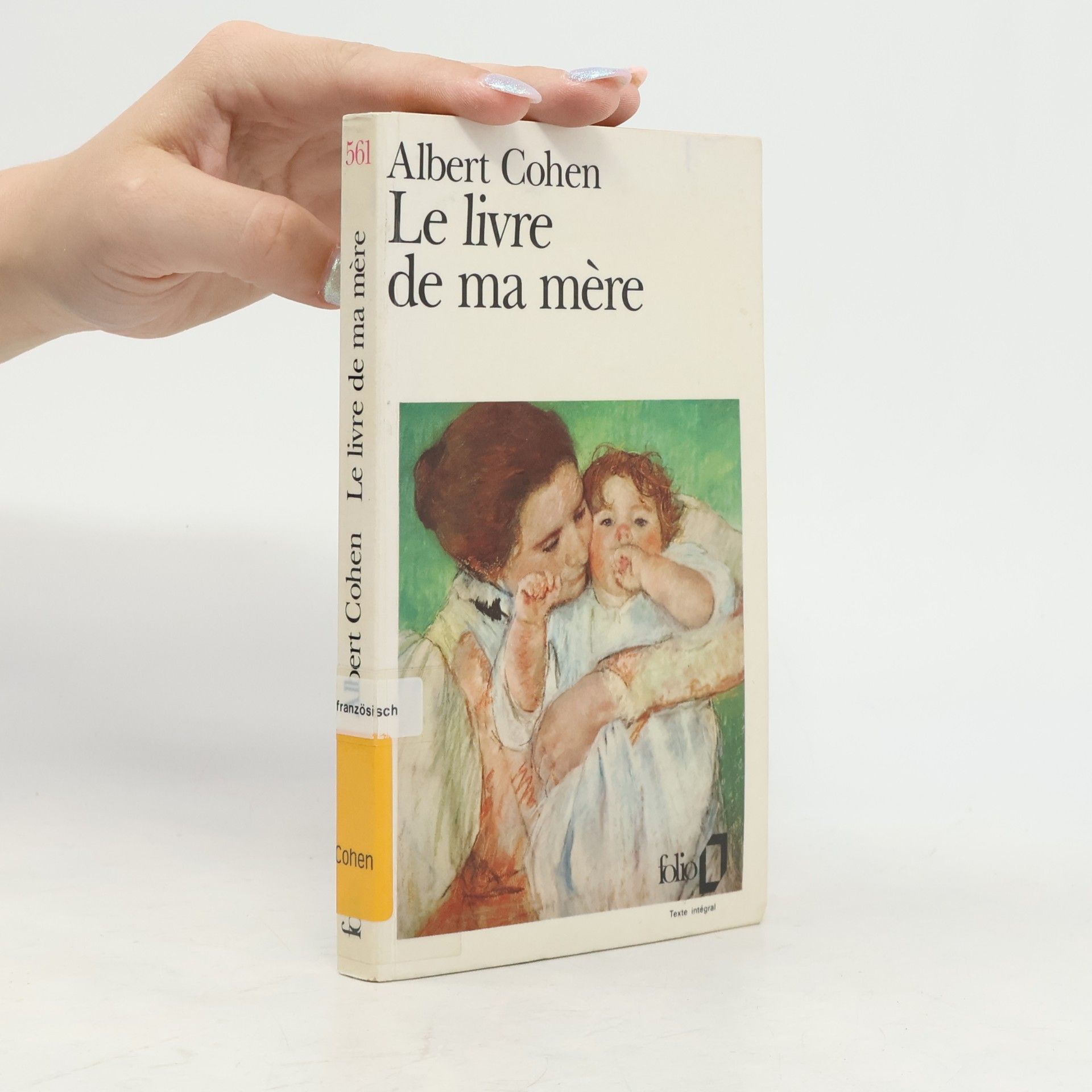 Albert Cohen Le Livre de Ma Mere