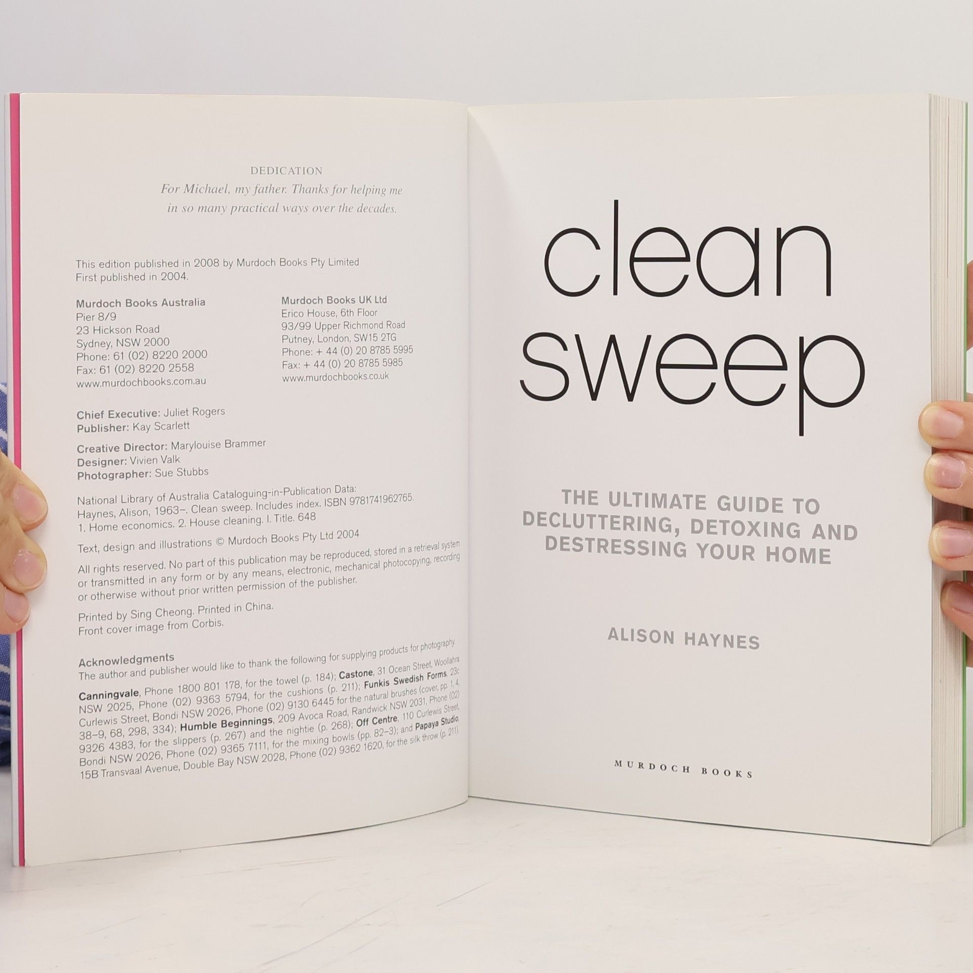 Alison Haynes Clean Sweep