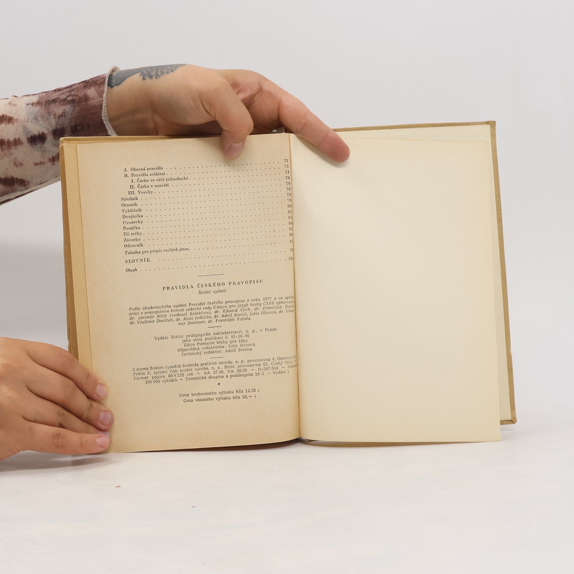 Various authors Pravidla českého pravopisu