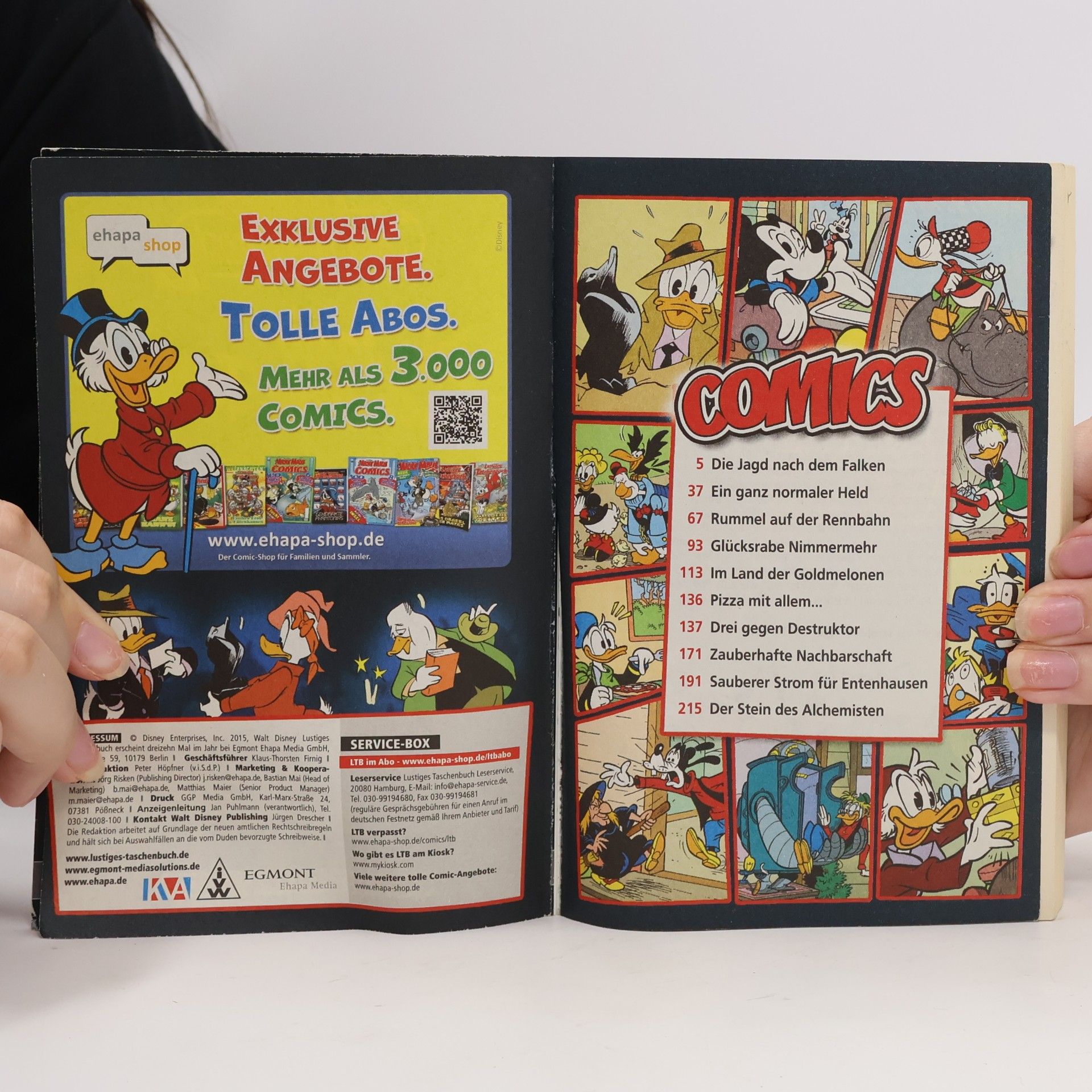 Walt Disney Lustiges Taschenbuch 464
