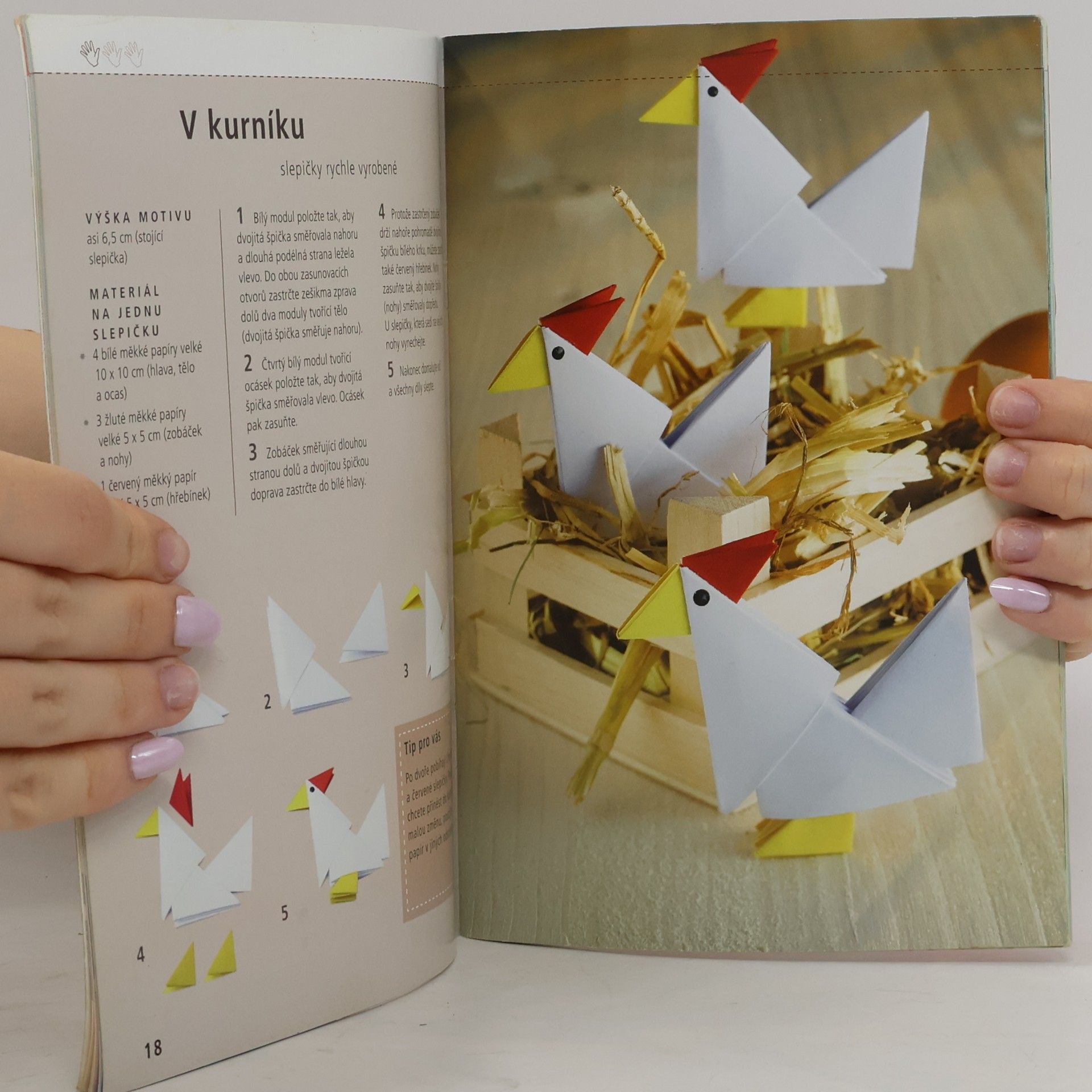 Daniel Täubner Tangrami. Figurky a dekorace z dílků origami