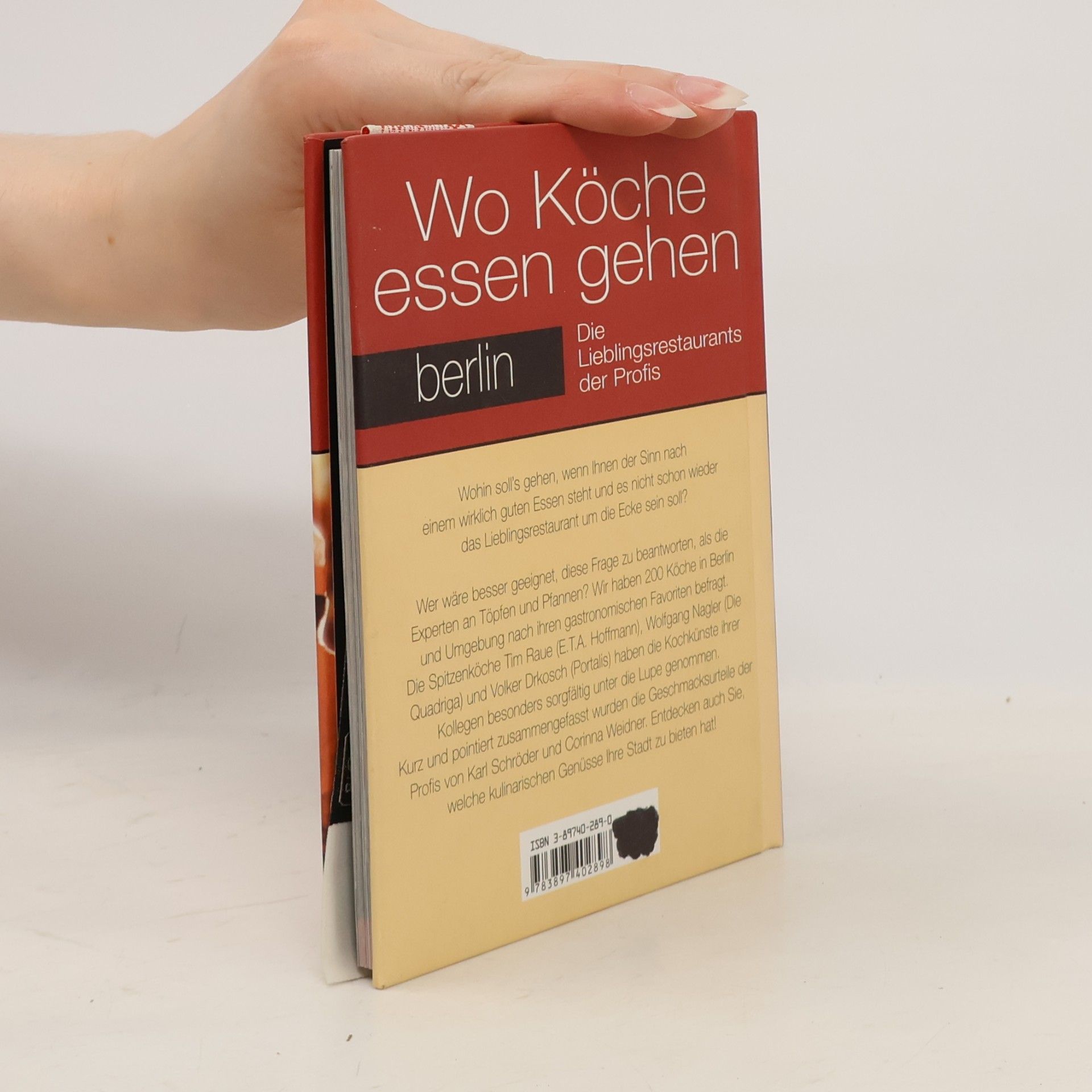 Wo Köche essen gehen, Berlin