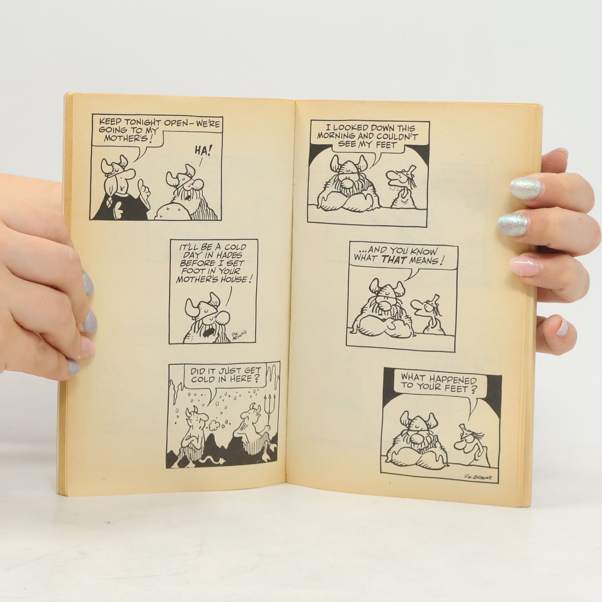 Dik Browne Hagar the Horrible, Hagar Has a Go