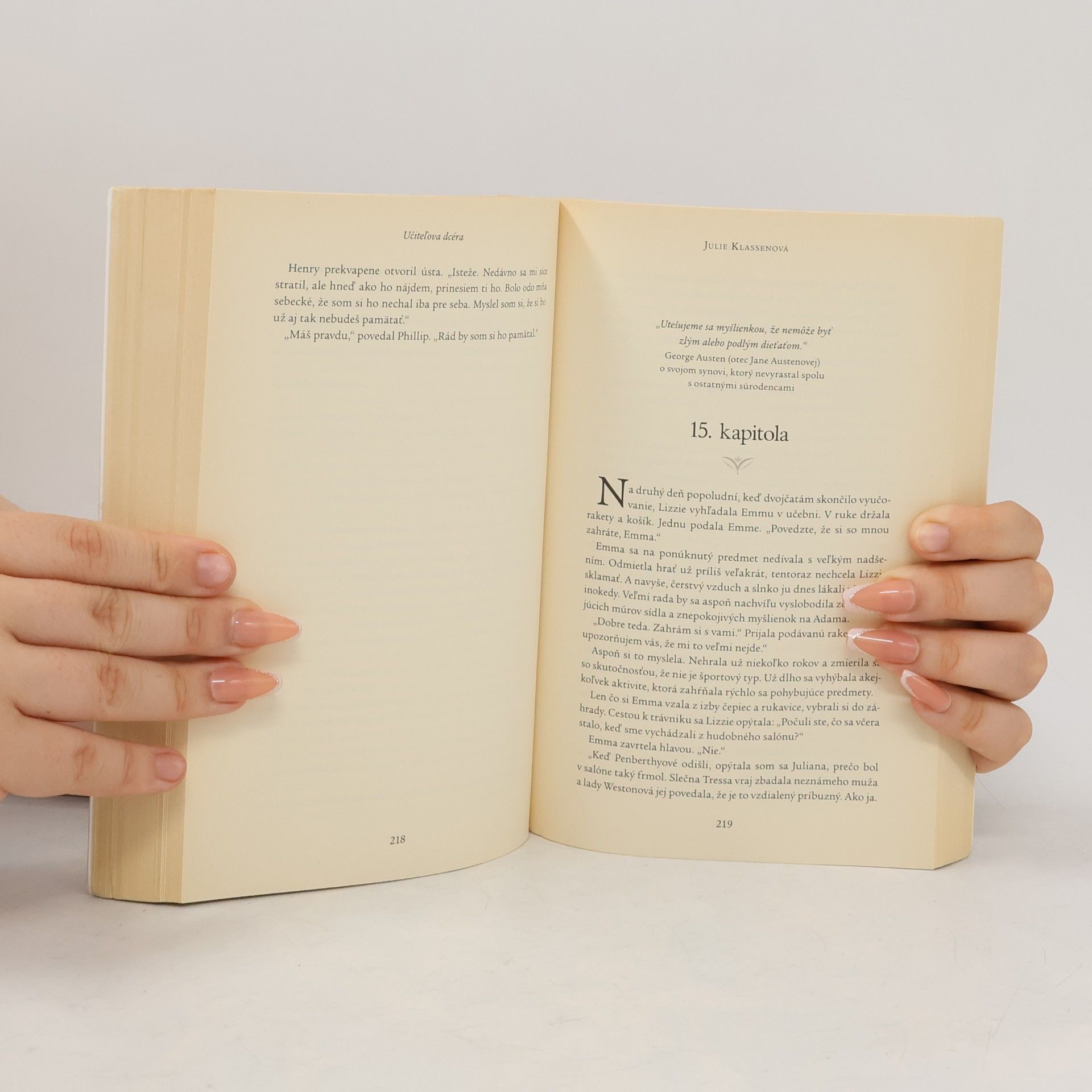 Julie Klassen Učiteľova dcéra