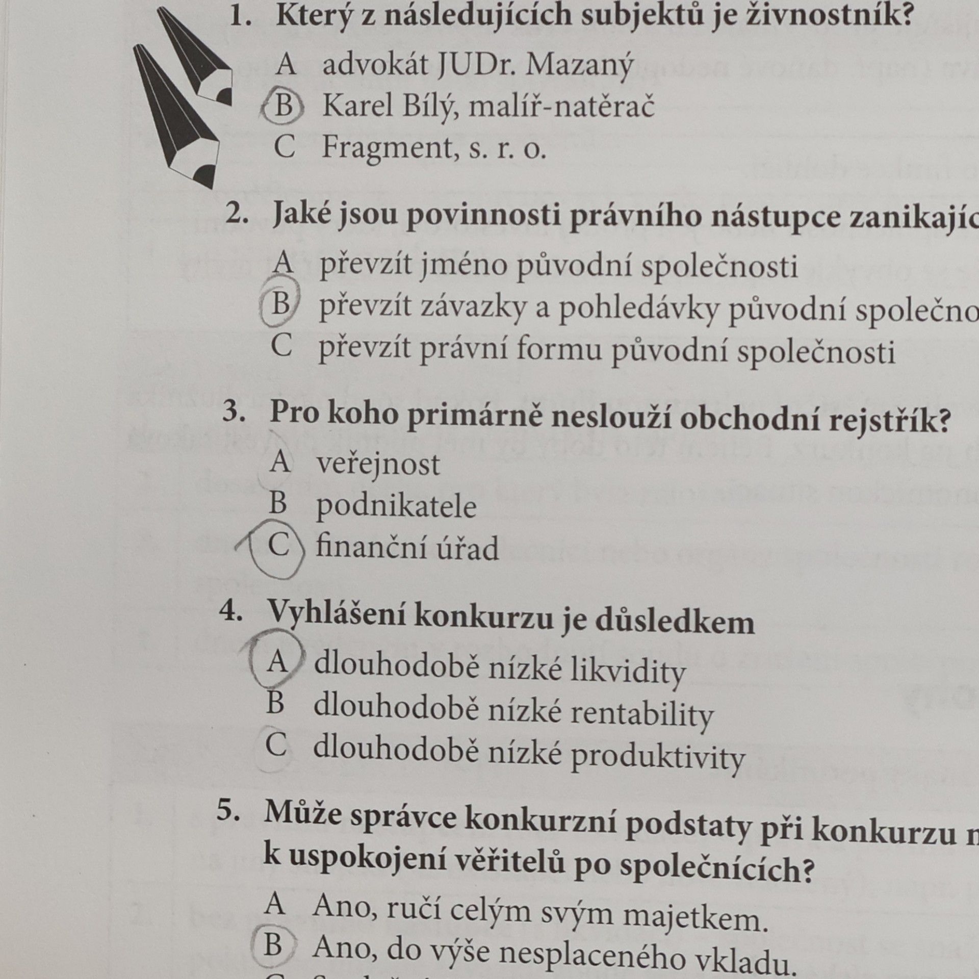 Jana Petrželová Maturitní otázky - Ekonomie