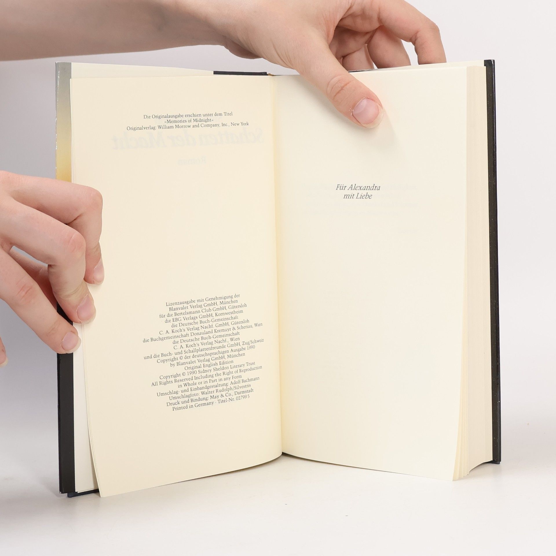 Sidney Sheldon Schatten der Macht
