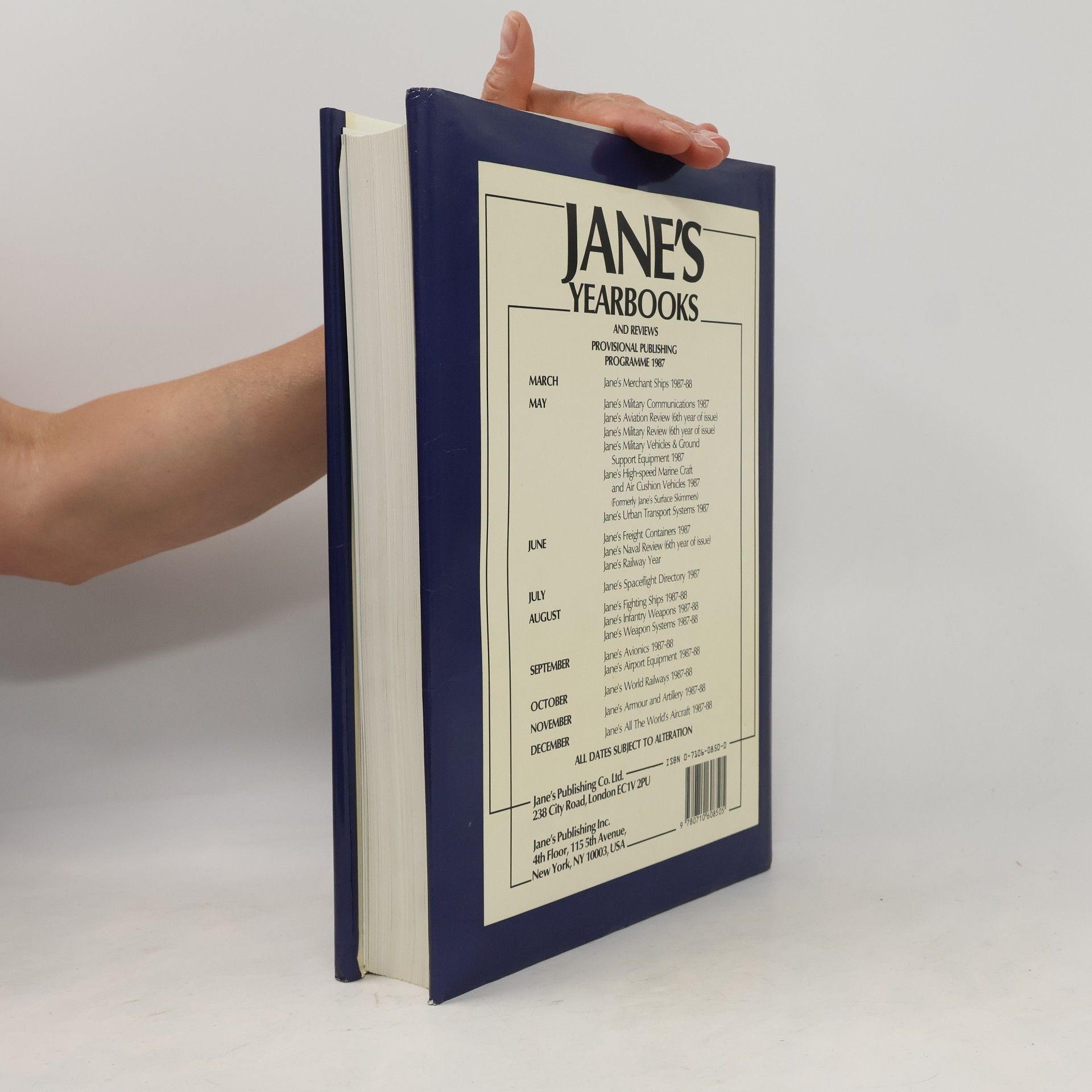 John William Ransom Taylor Jane's All the World's Aircraft 1987-88