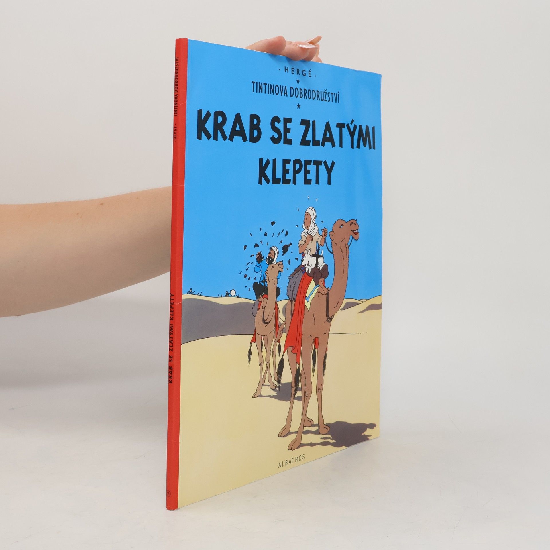 Hergé Tintinova dobrodružství: Krab se zlatými klepety