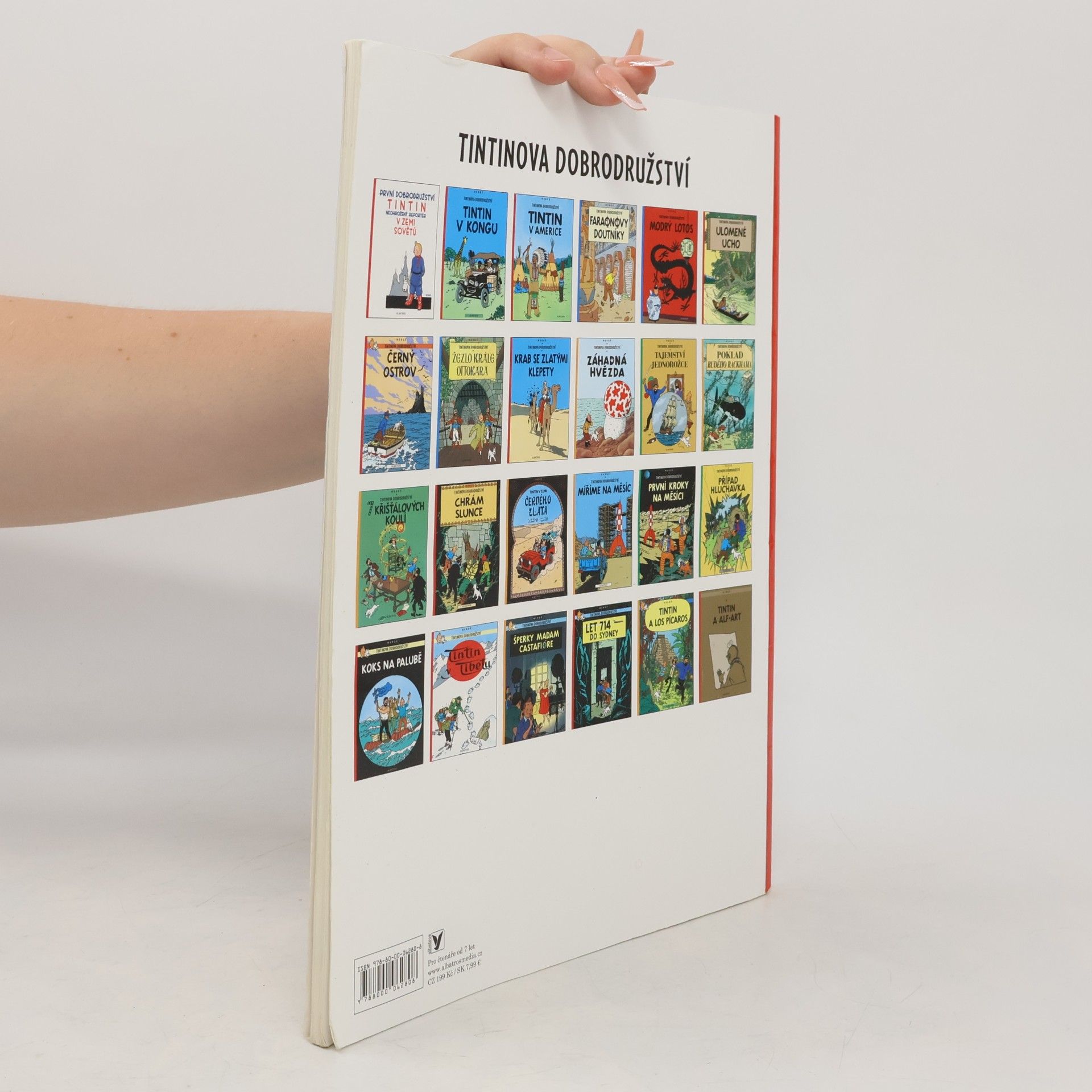 Hergé Tintinova dobrodružství: Krab se zlatými klepety