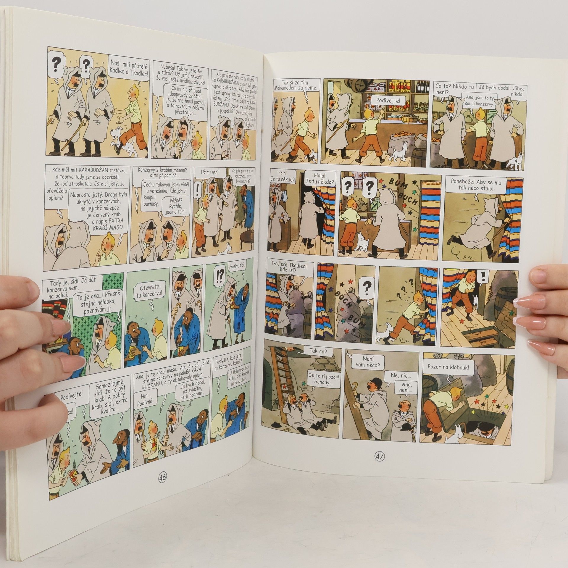 Hergé Tintinova dobrodružství: Krab se zlatými klepety