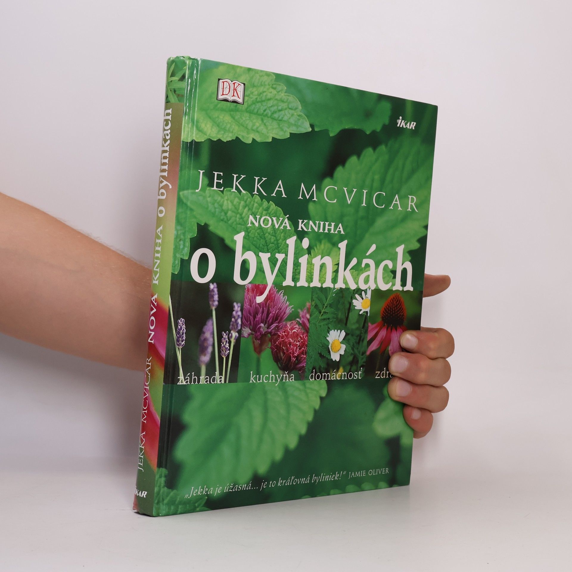 Jekka McVicar Nová kniha o bylinkách