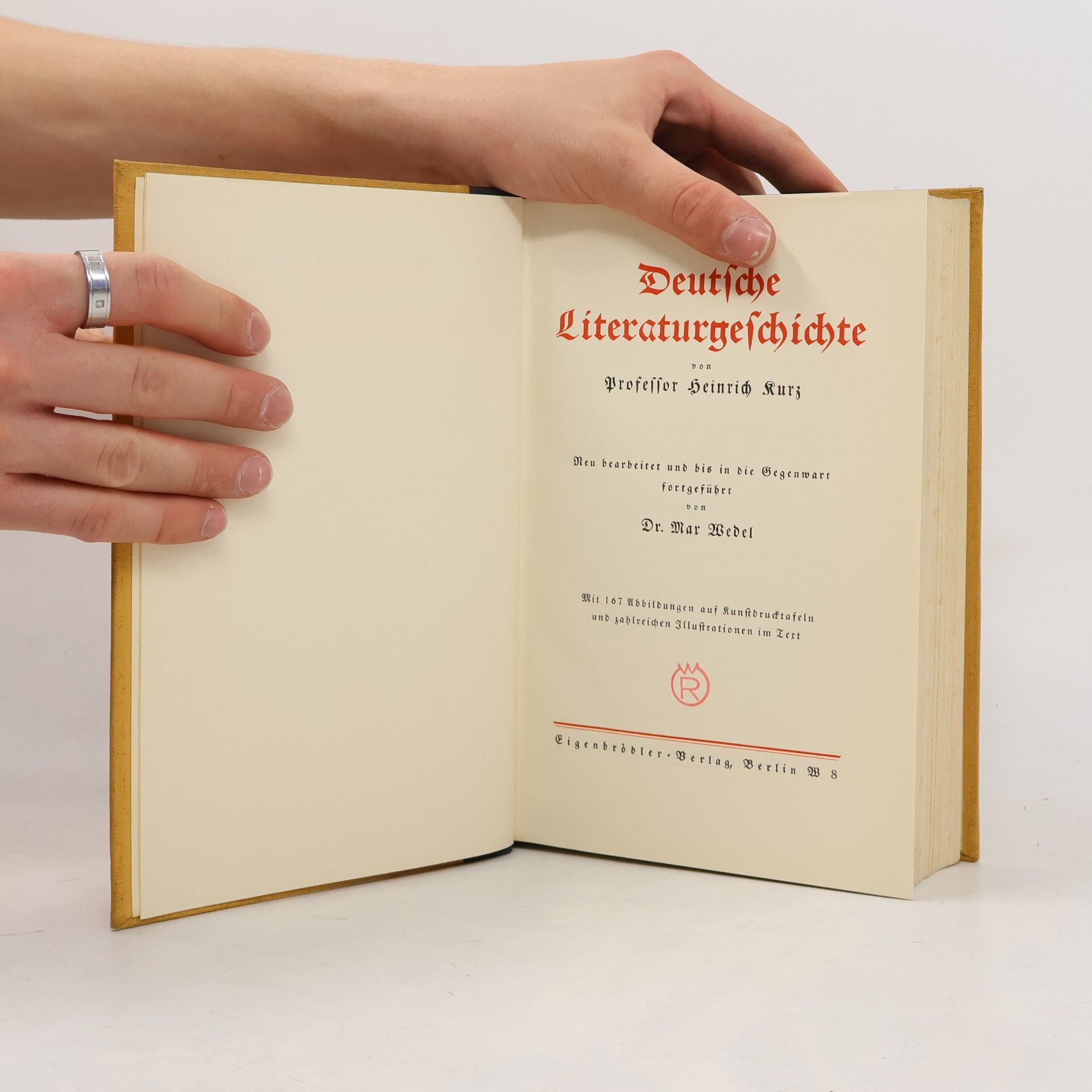 Heinrich Kurz Deutsche Literaturgeschichte