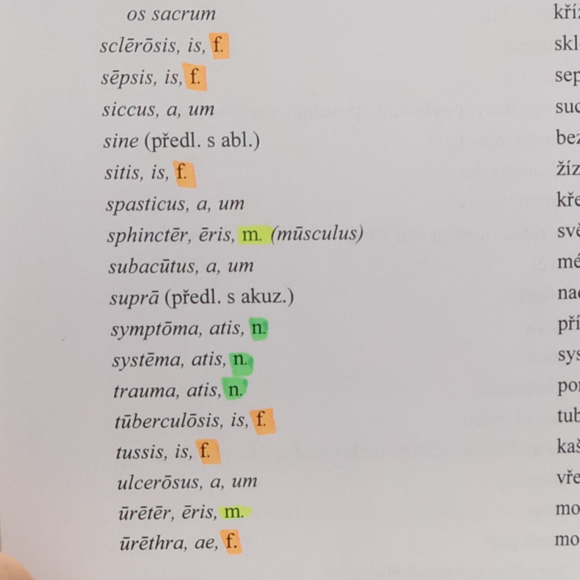 Elena Marečková Úvod do lékařské terminologie : základy latiny s přihlédnutím k řečtině