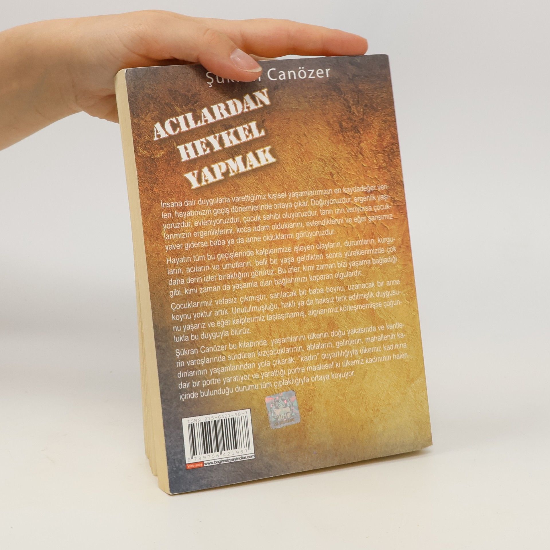 Şükran Canözer Acilardan heykel yapmak