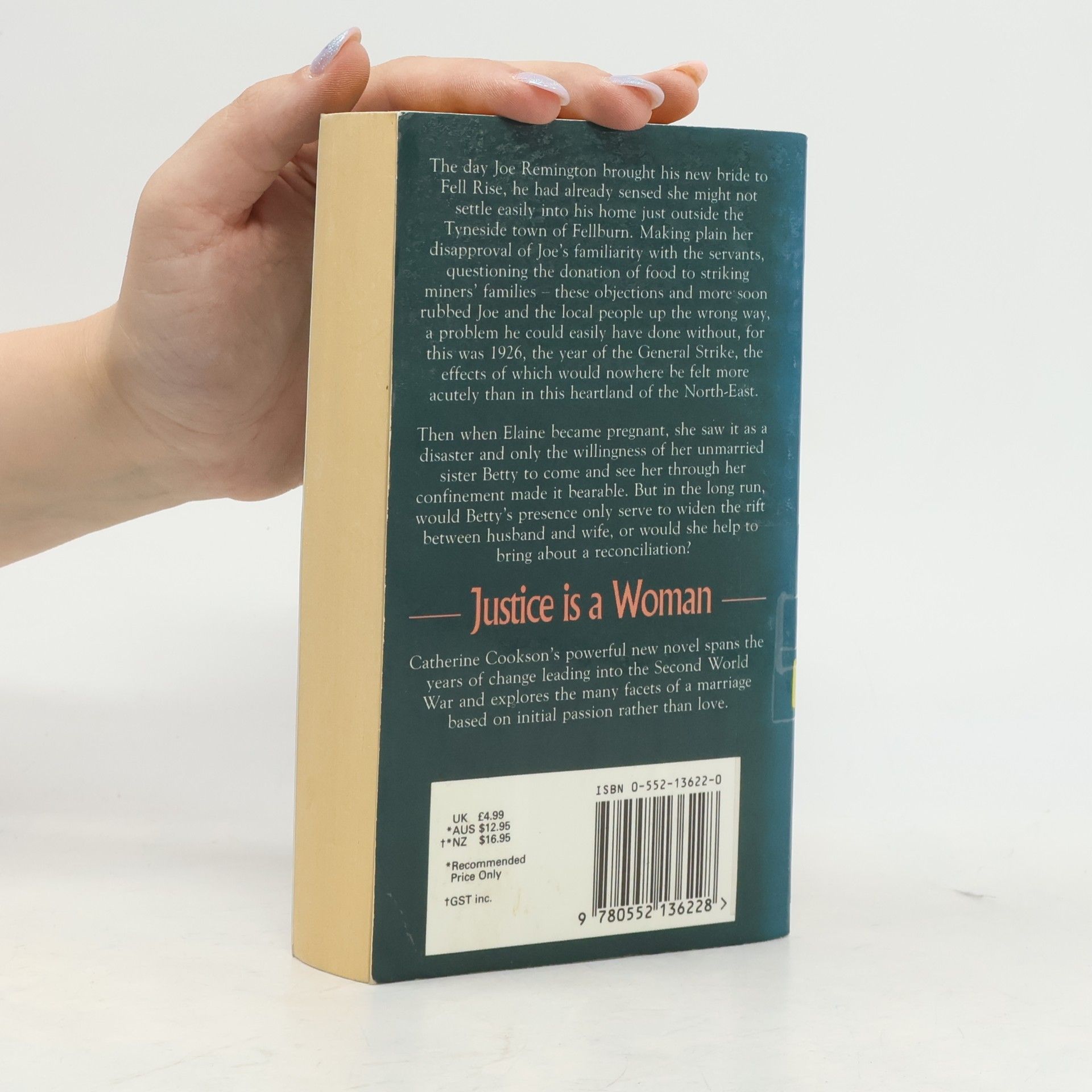 Catherine Cookson Justice is a Woman