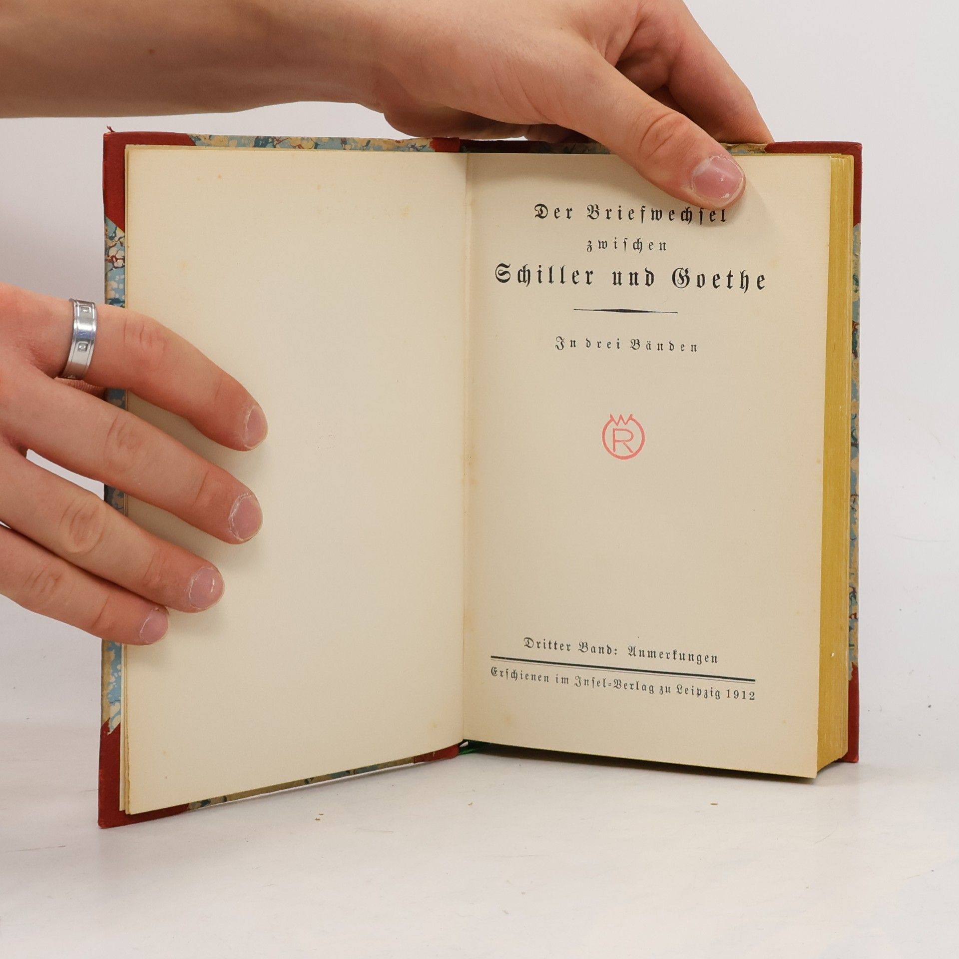 Johann Wolfgang von Goethe Der Briefwechsel zwischen Schiller und Goethe. Band 3