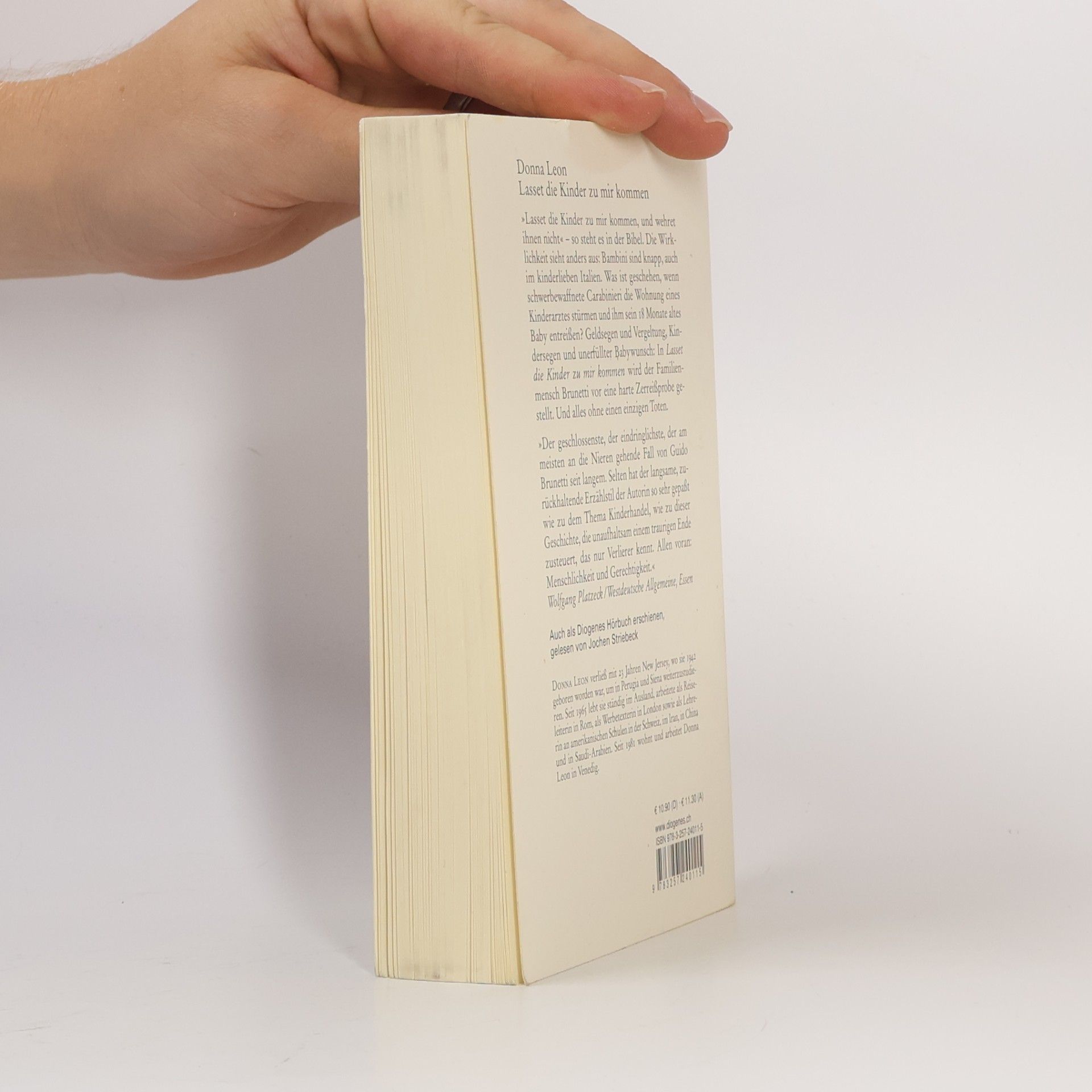 Donna Leon Lasset die Kinder zu mir kommen