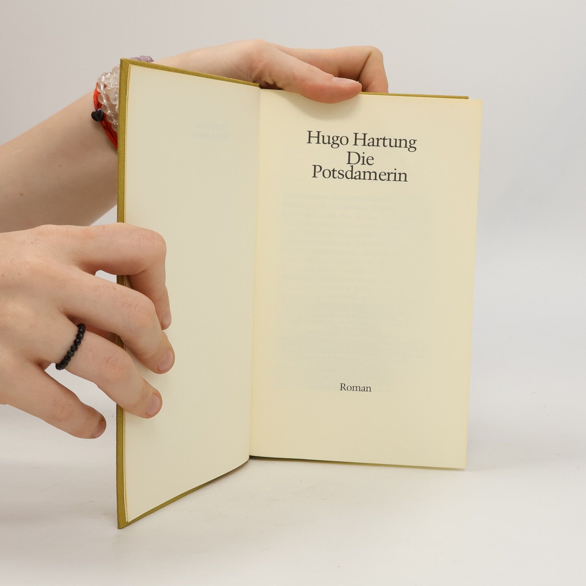 Hugo Hartung Die Potsdamerin