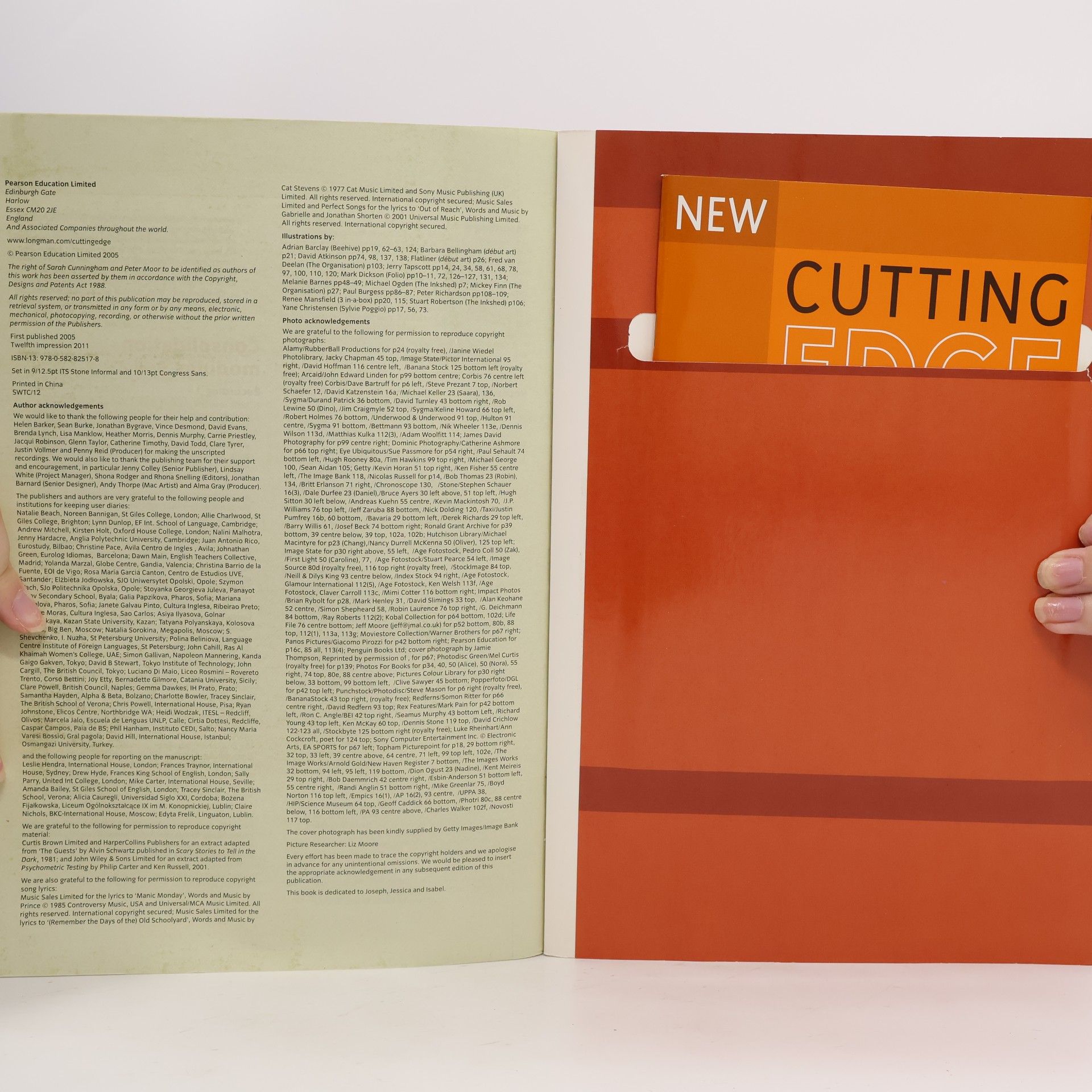 Sarah Cunningham New Cutting Edge Intermediate. Student's Book