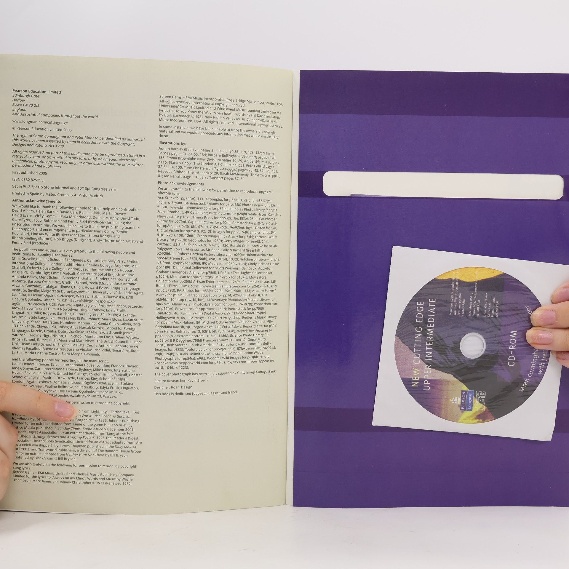 Sarah Cunningham New Cutting Edge. Upper Intermediate, Student's Book