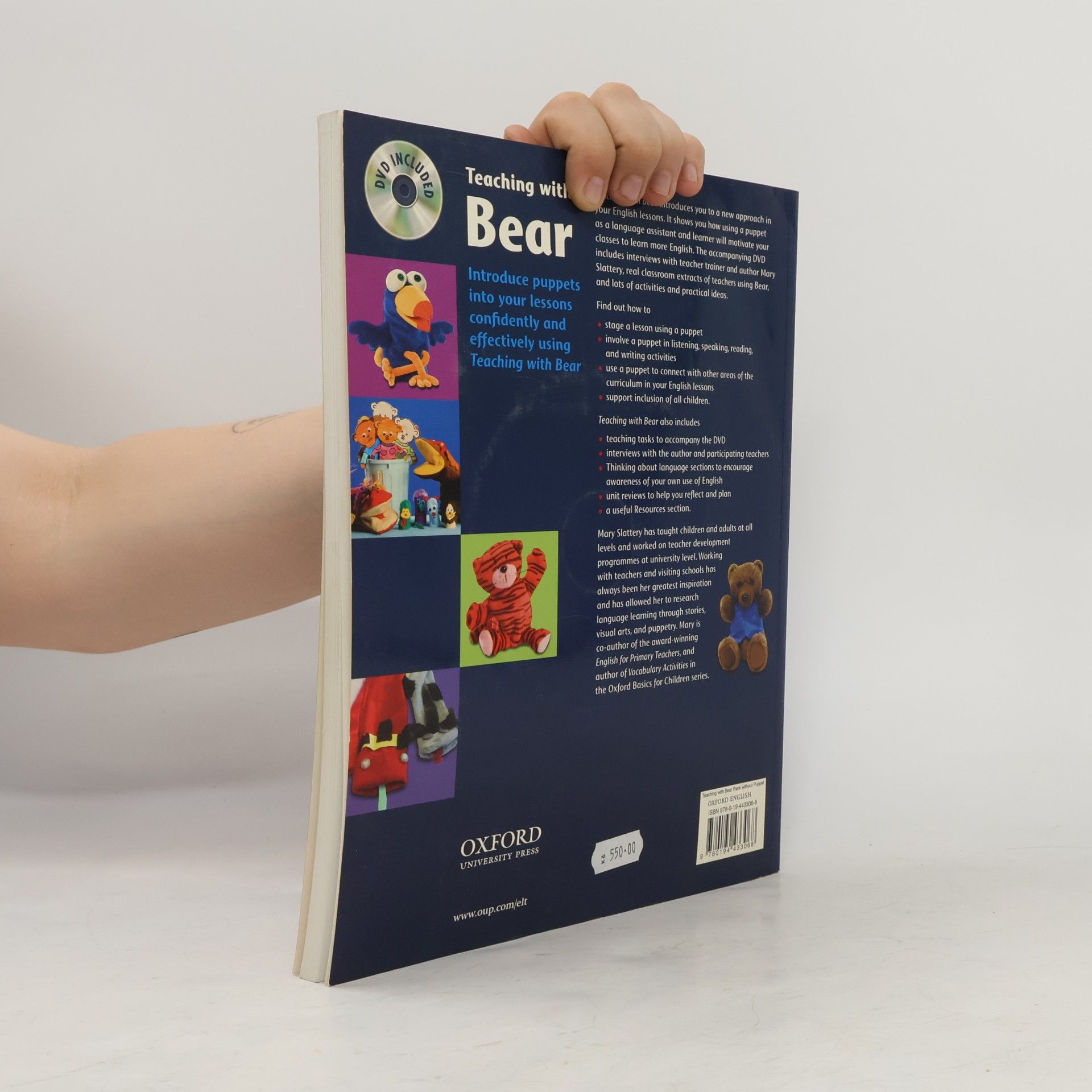 Mary Slattery Teaching with Bear