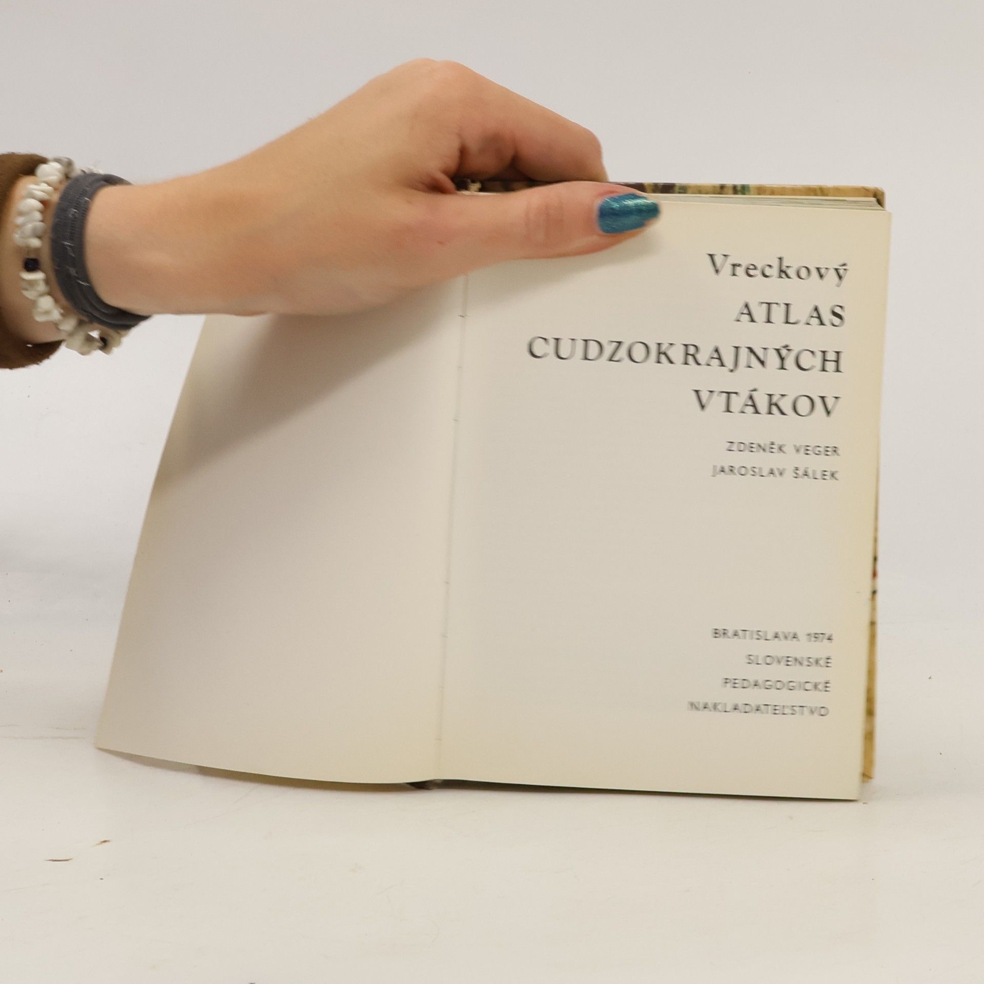 Zdeněk Veger Vreckový atlas cudzokrajných vtákov