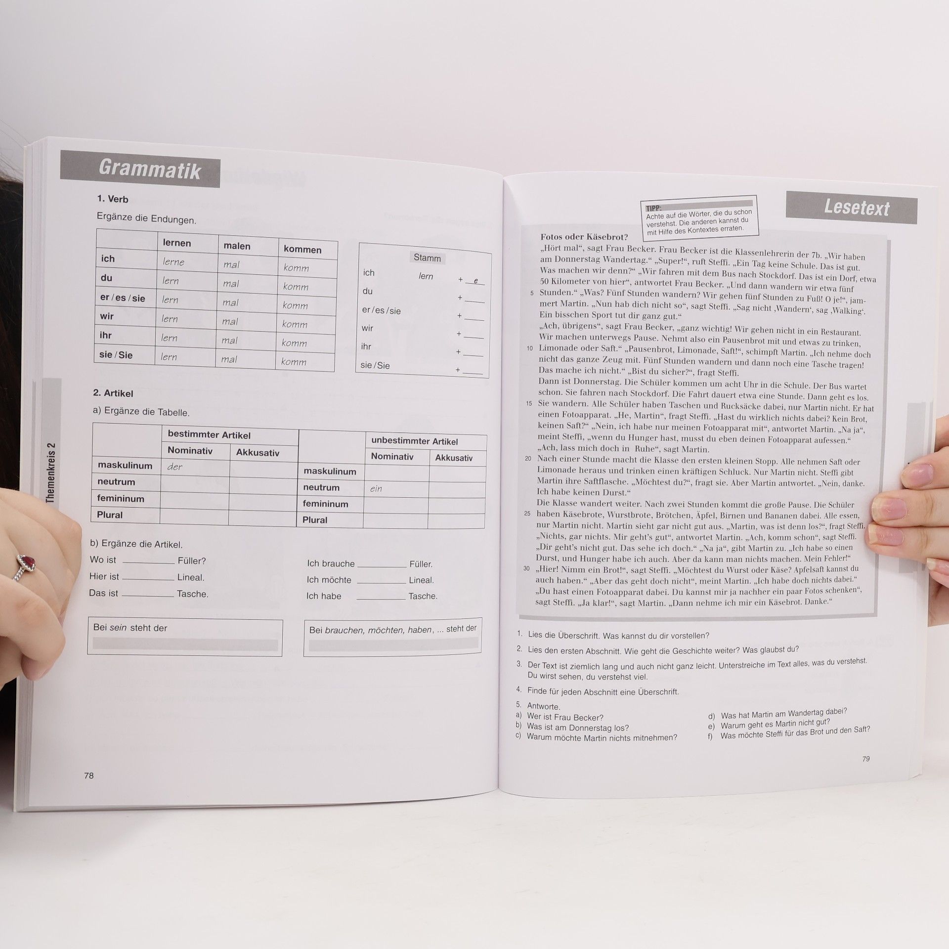 Gabriele Kopp Pingpong Neu. 1, Arbeitsbuch