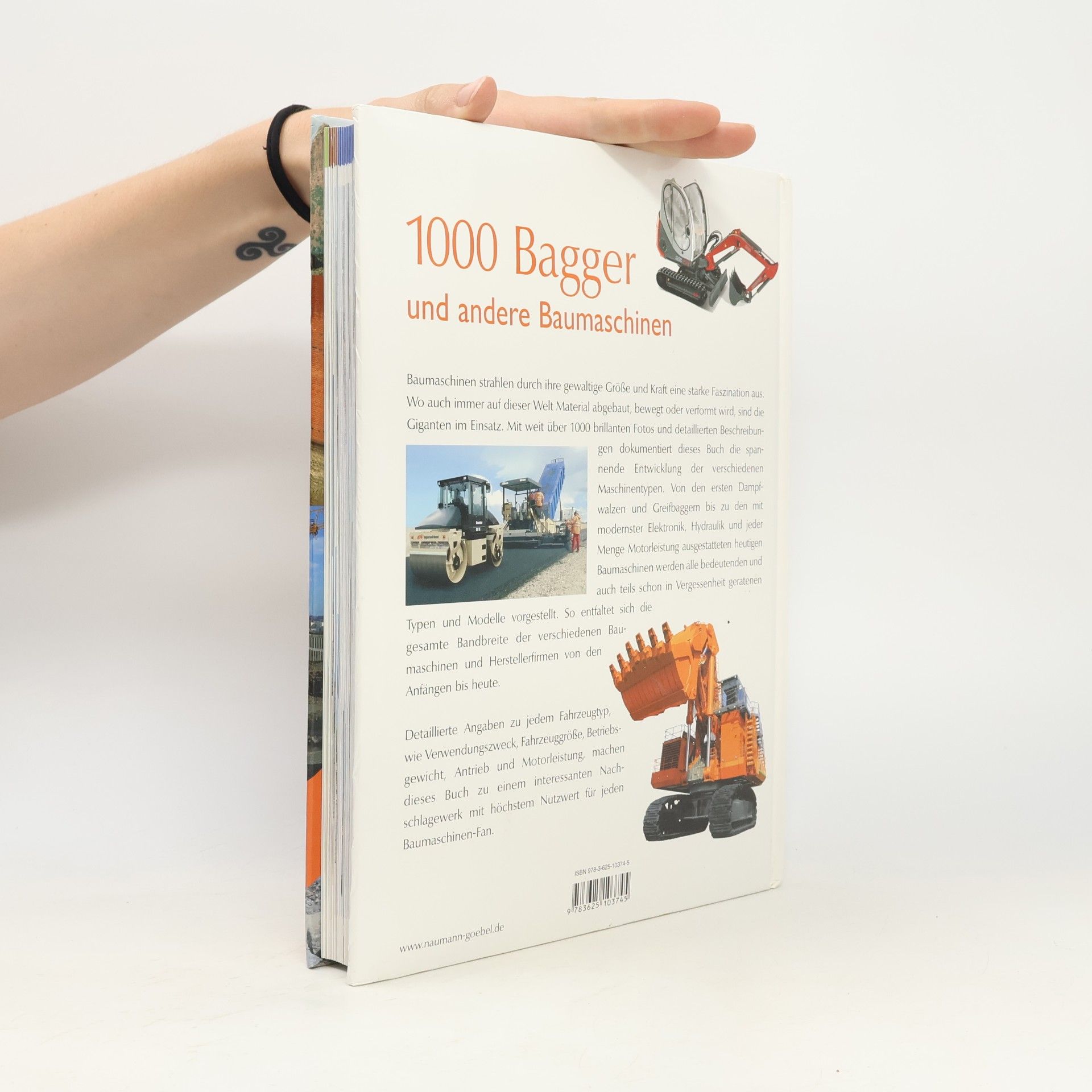 Autorenkollektiv 1000 Bagger und andere Baumaschinen