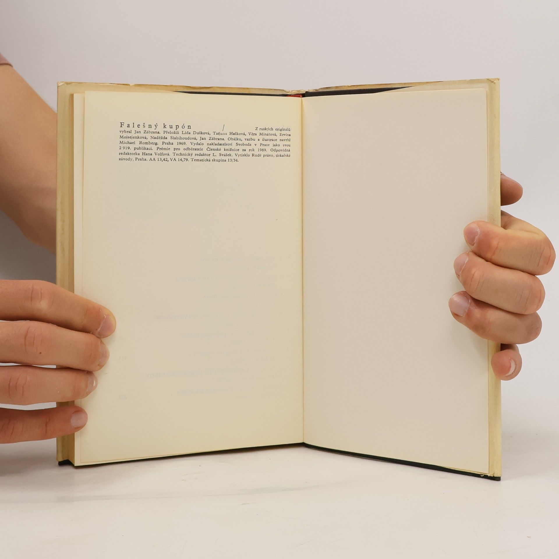 Lew Nikolajewitsch Tolstoi Falešný kupón