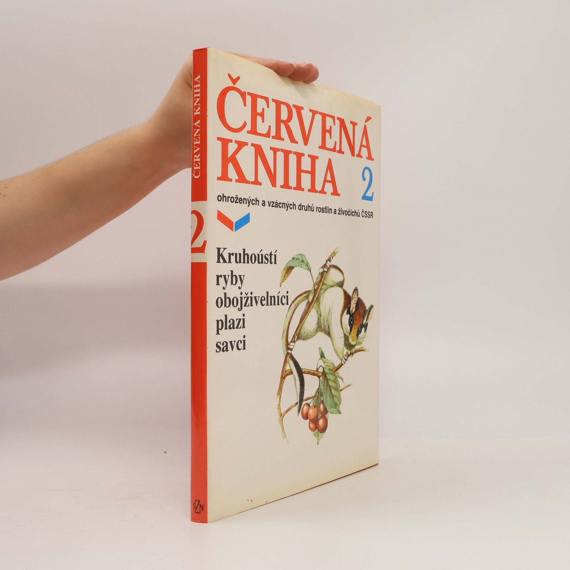 Vlastimil Baruš Červená kniha ohrožených a vzácných druhů rostlin a živočichů ČSSR 2