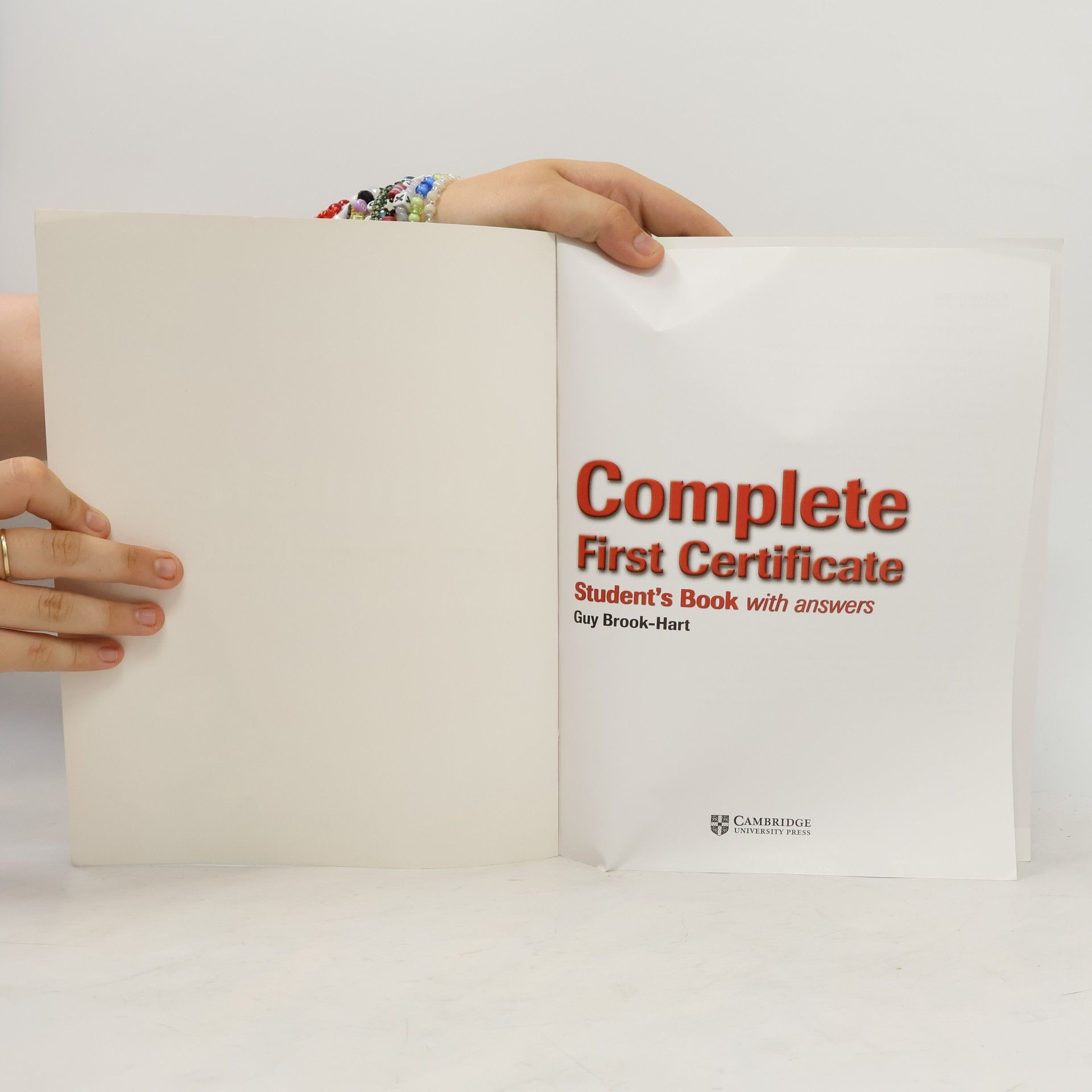Guy Brook-Hart Complete First Certificate. Student's Book with Answers