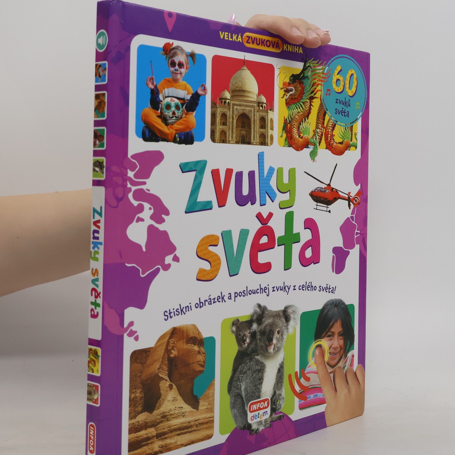 Infoa Velká zvuková kniha - Zvuky světa
