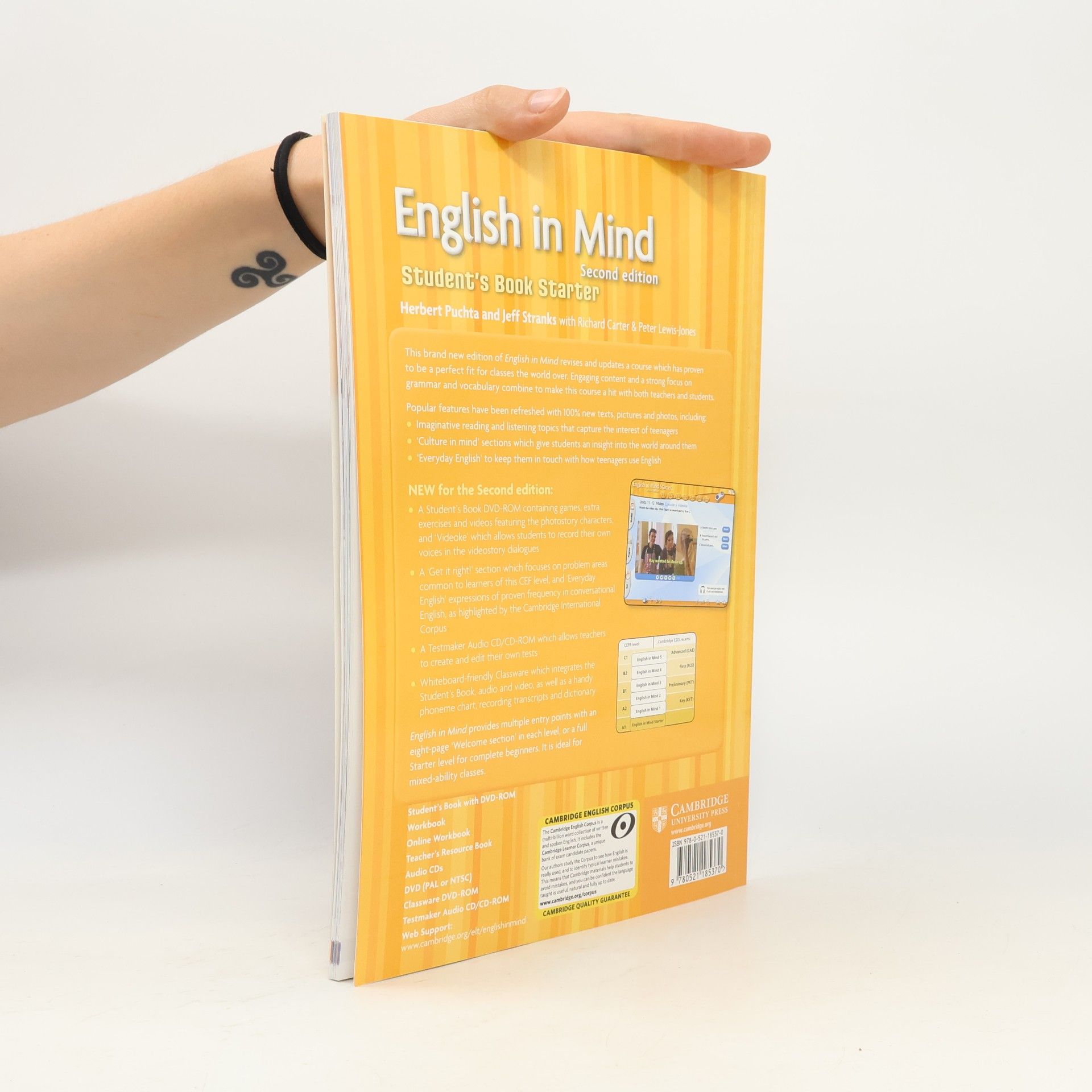 Herbert Puchta English in Mind 2e STA : Student´s Book + DVD-ROM