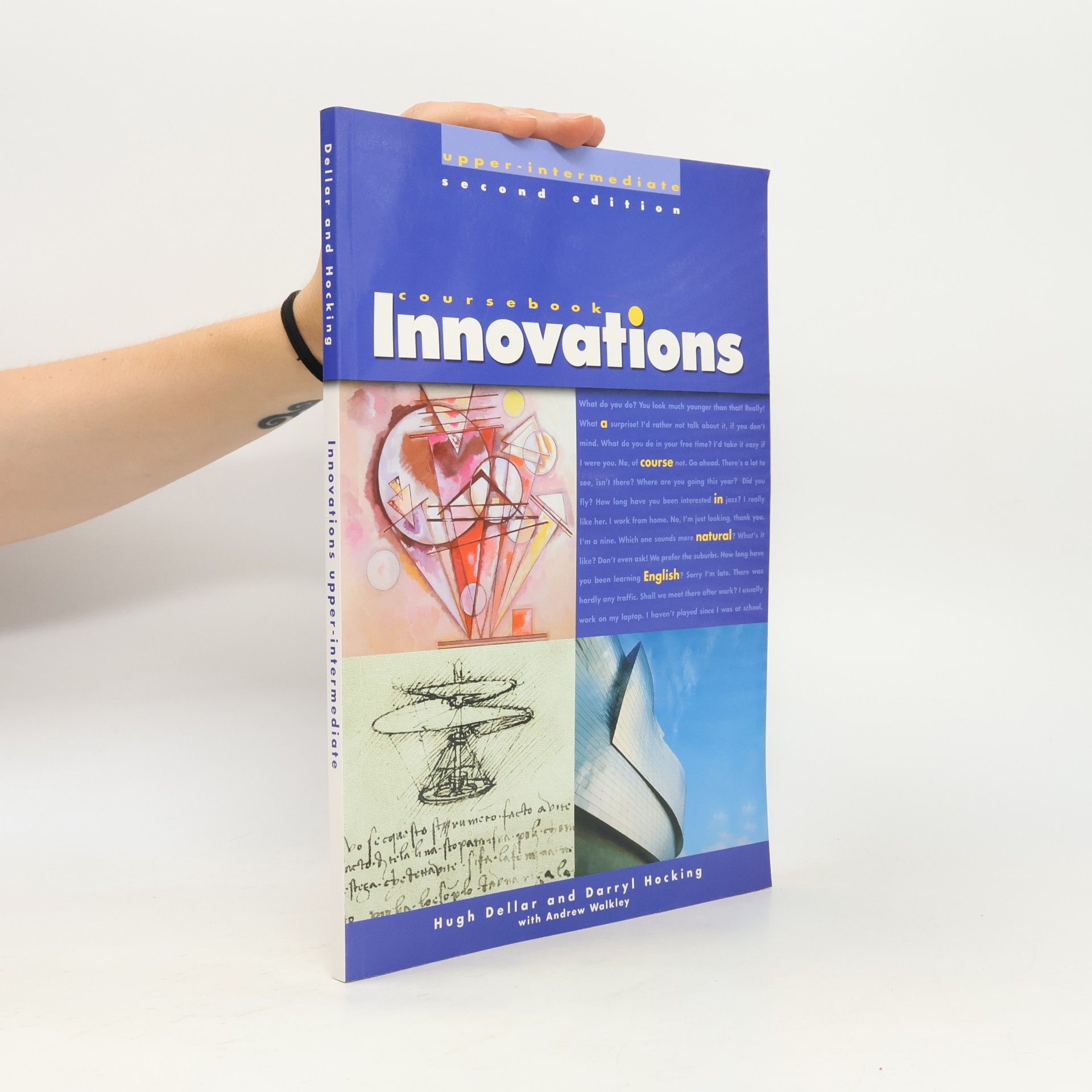 Innovations upper-intermediate coursebook: A course in natural English