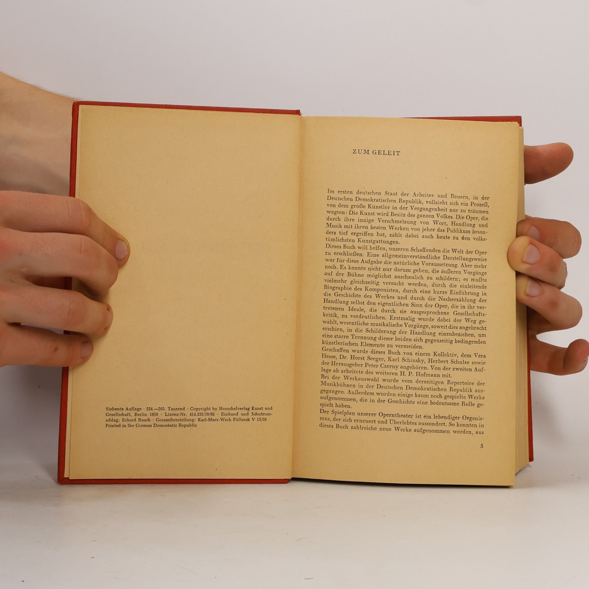 Peter Czerny Opernbuch