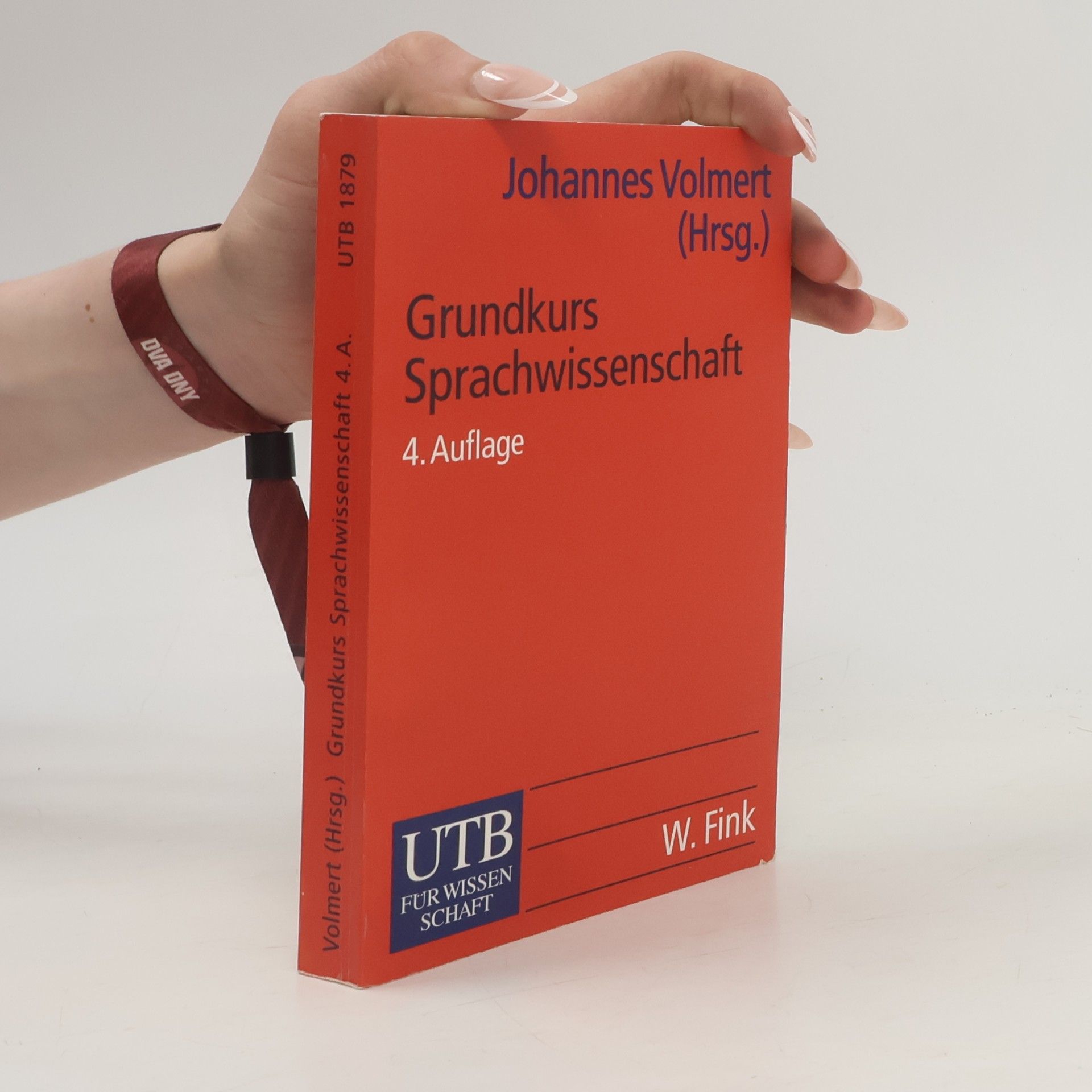 Johannes Volmert Grundkurs Sprachwissenschaft
