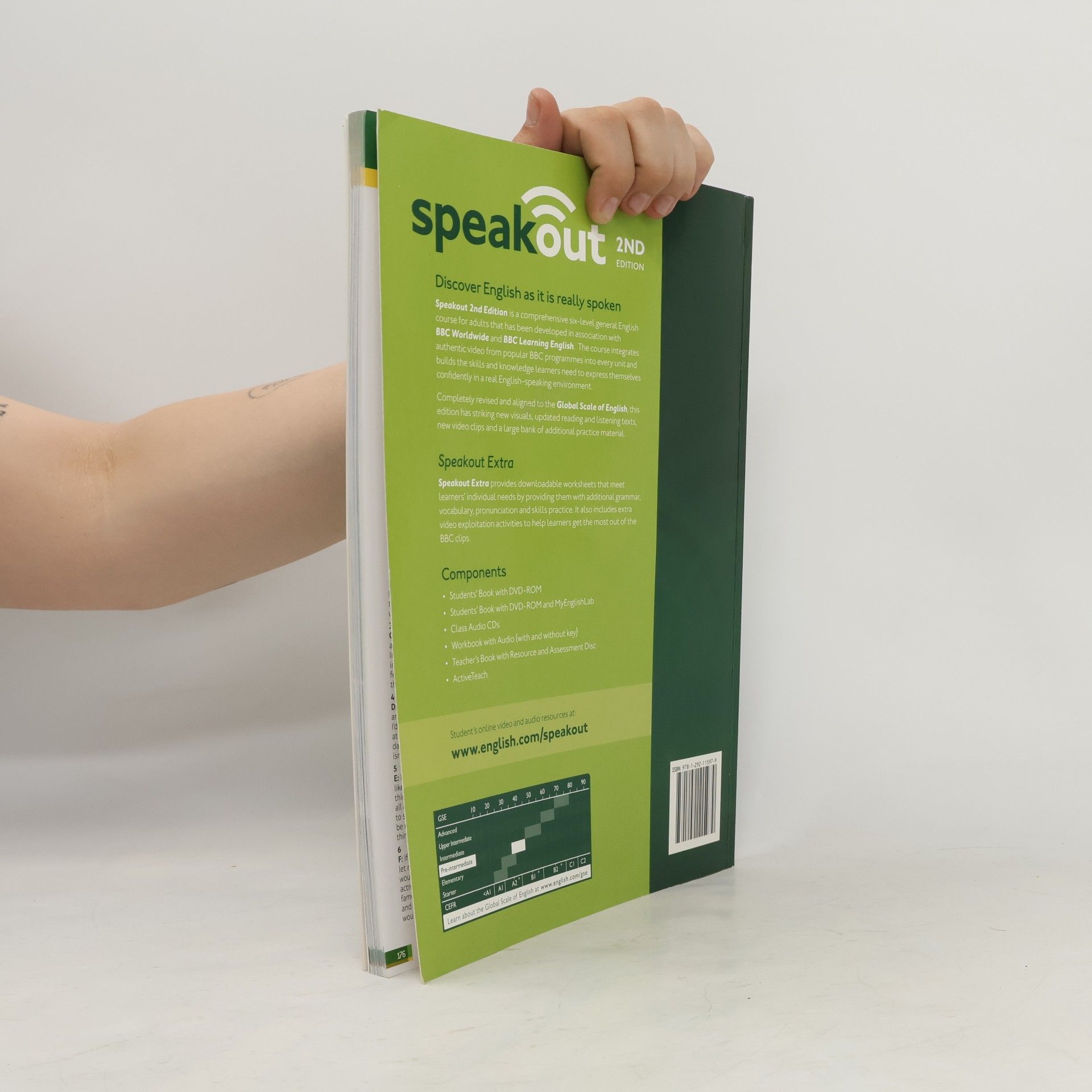 Antonia Clare Speakout : pre-intermediate : students' book