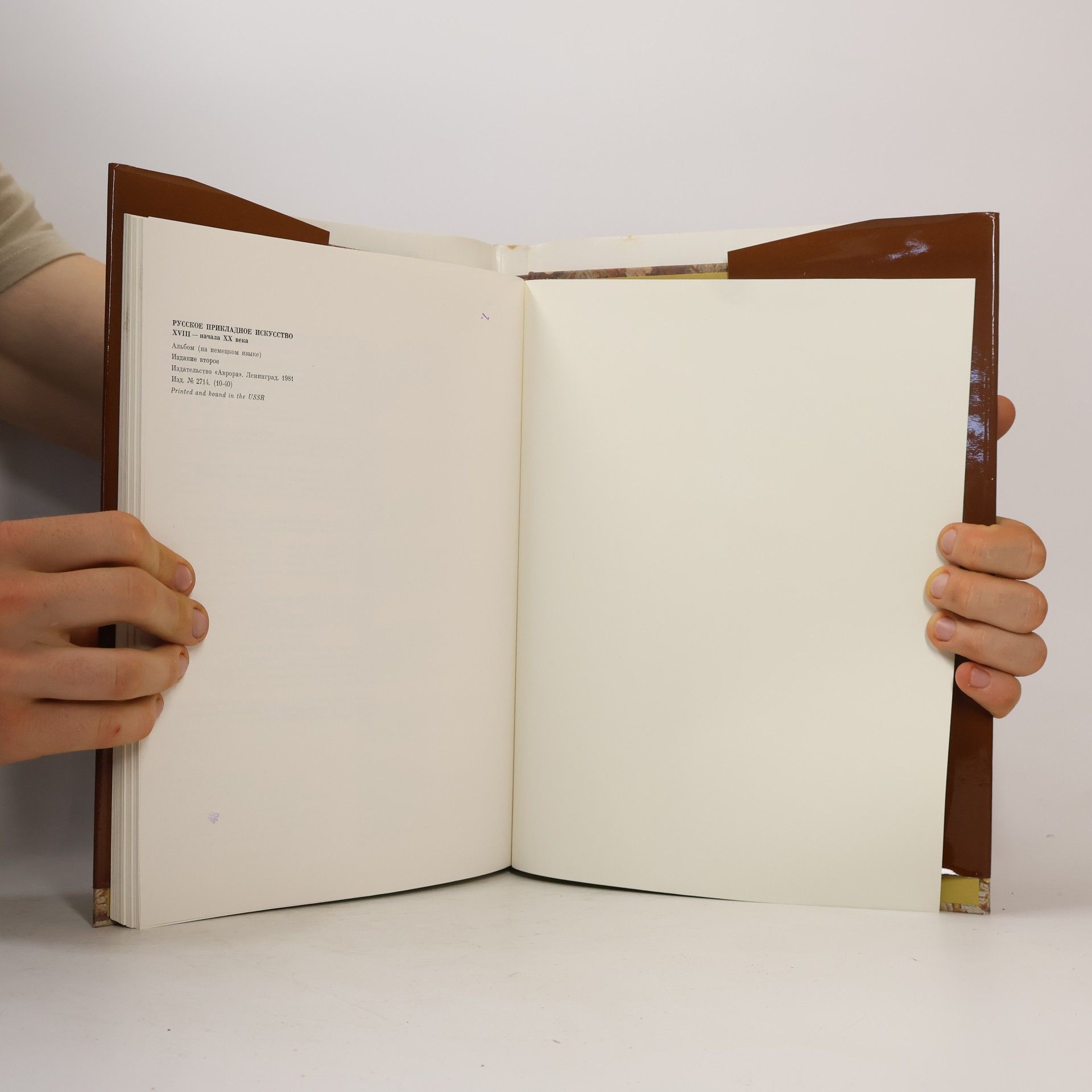 Kolektiv autorů Russische angewandte Kunst
