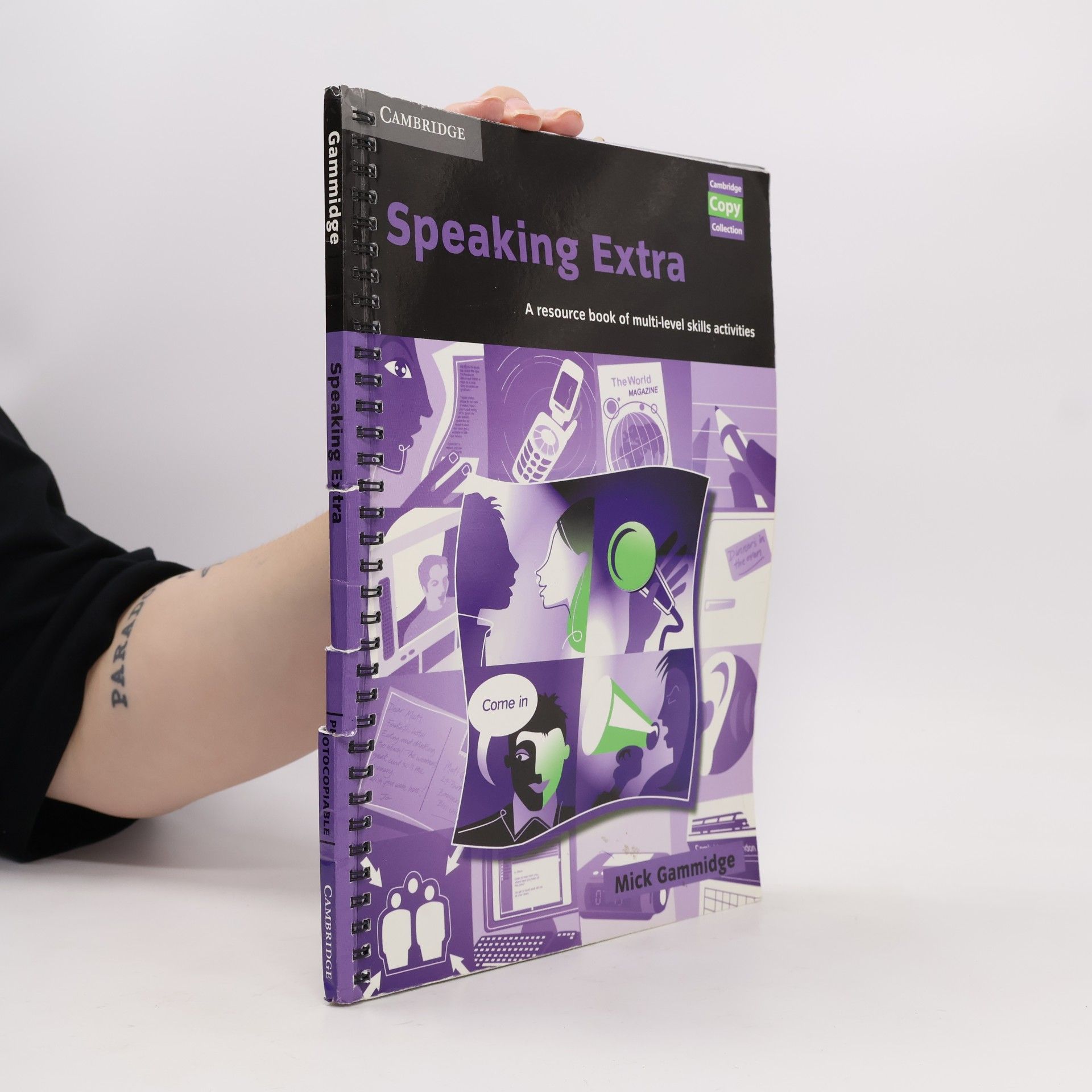 Mick Gammidge Cambridge Copy Collection: Speaking Extra
