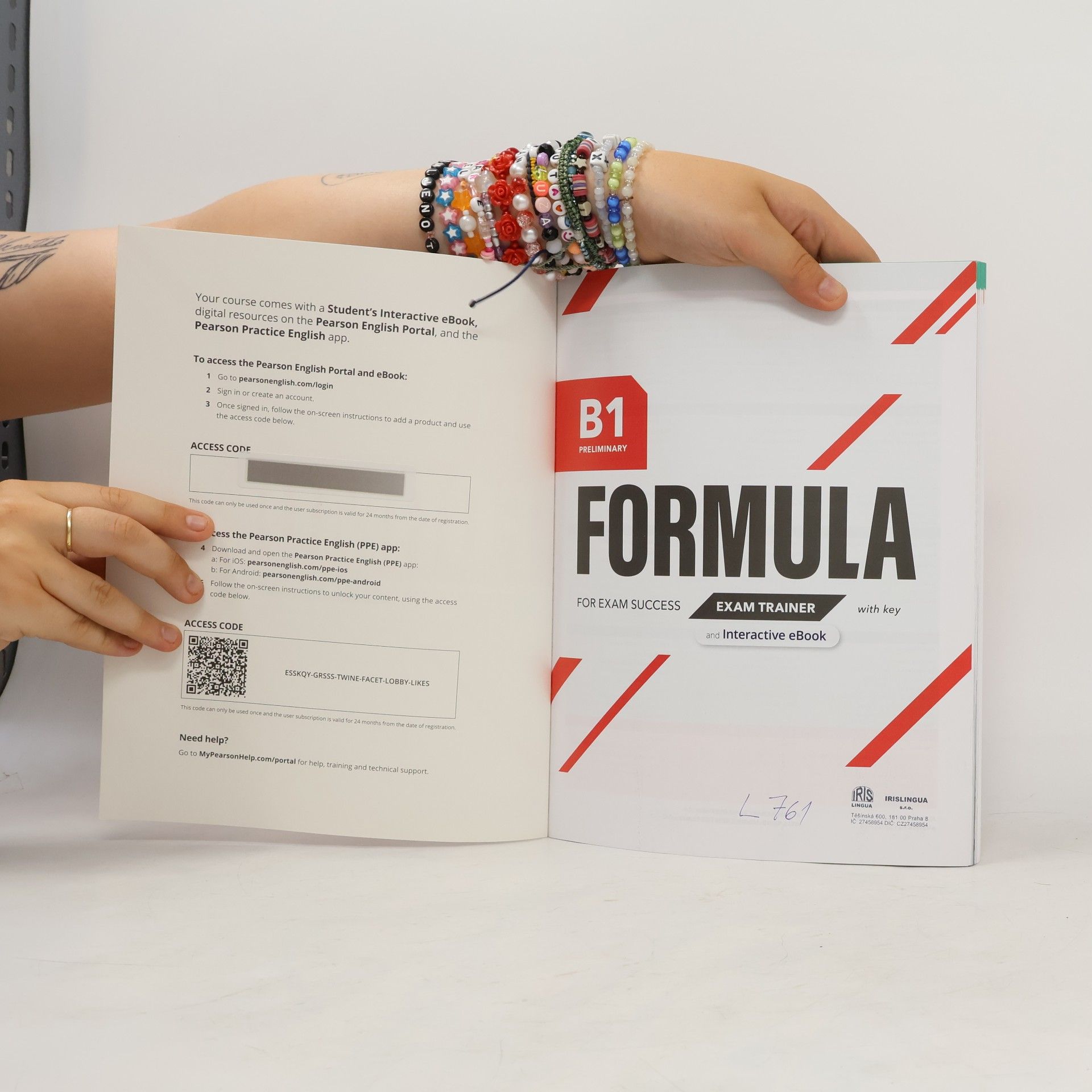 Jacky Newbrook Formula B1 Preliminary Exam Trainer with key