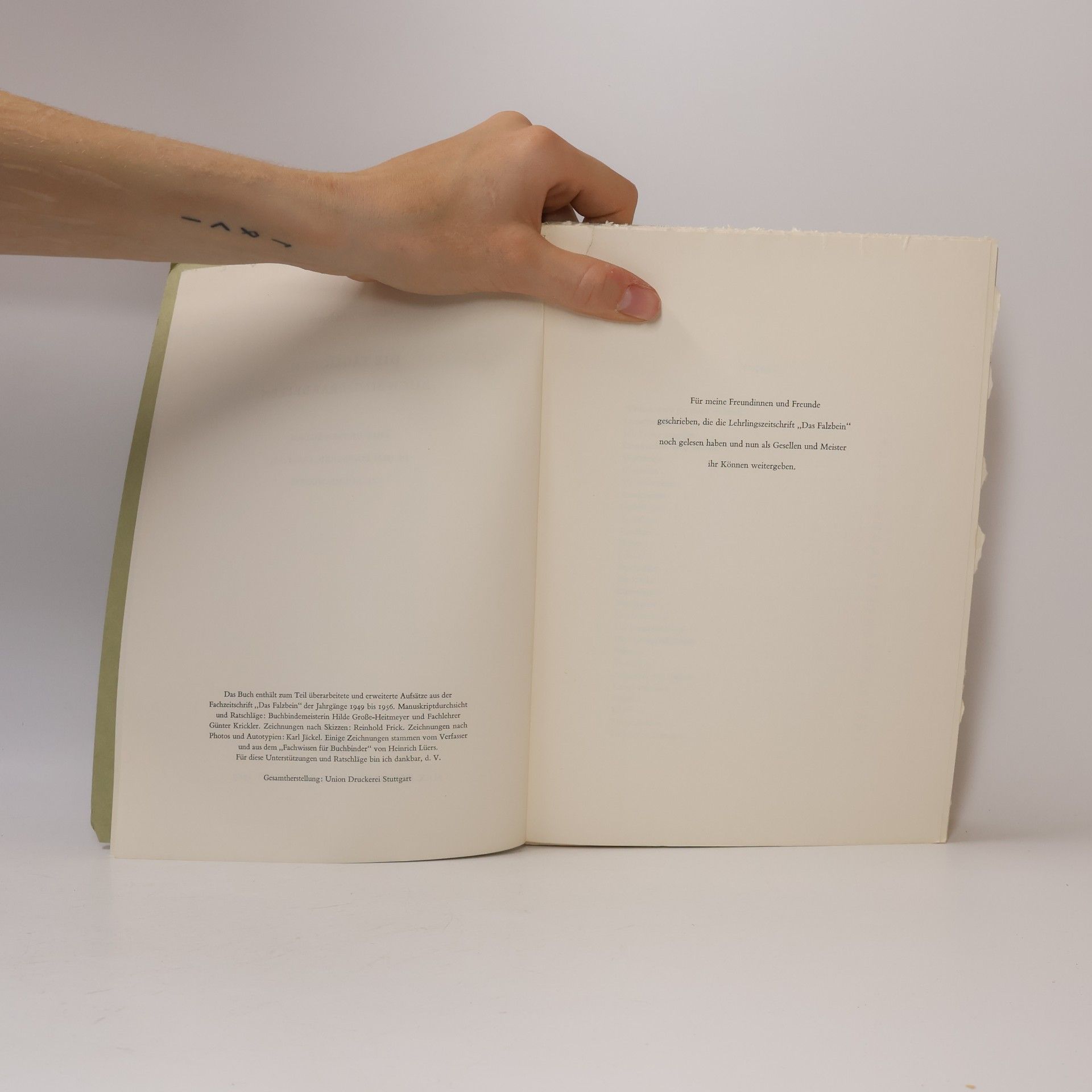 Gustav Moeßner Die täglichen Buchbinderarbeiten
