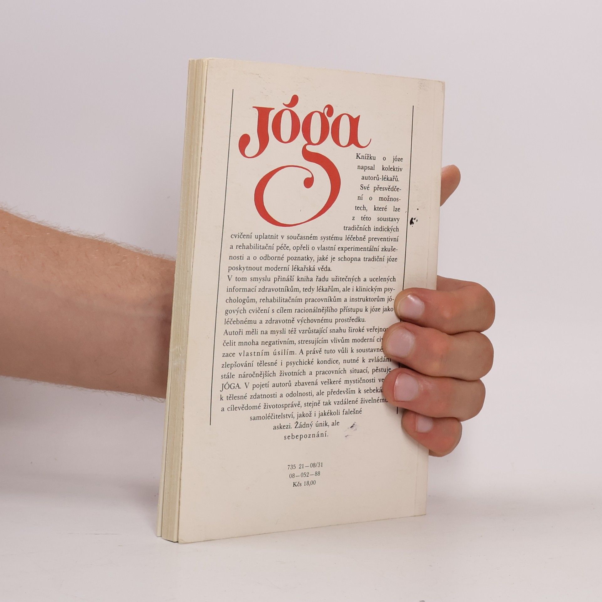 Jiří Votava Jóga očima lékařů