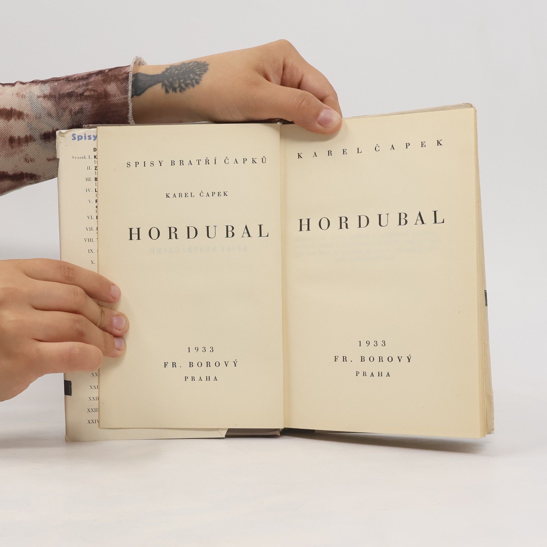Karel Čapek Hordubal
