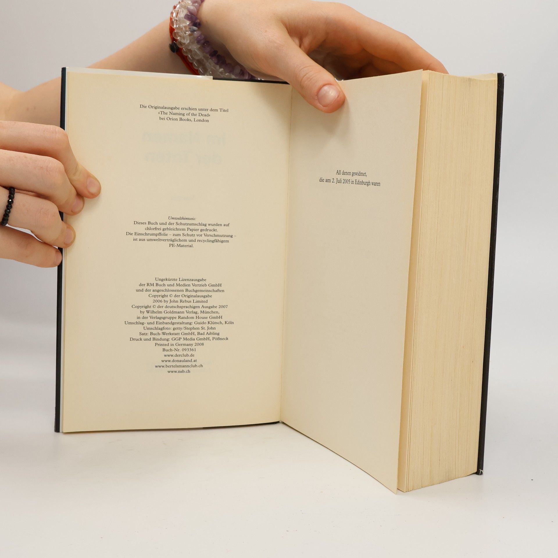 Ian Rankin Im Namen der Toten