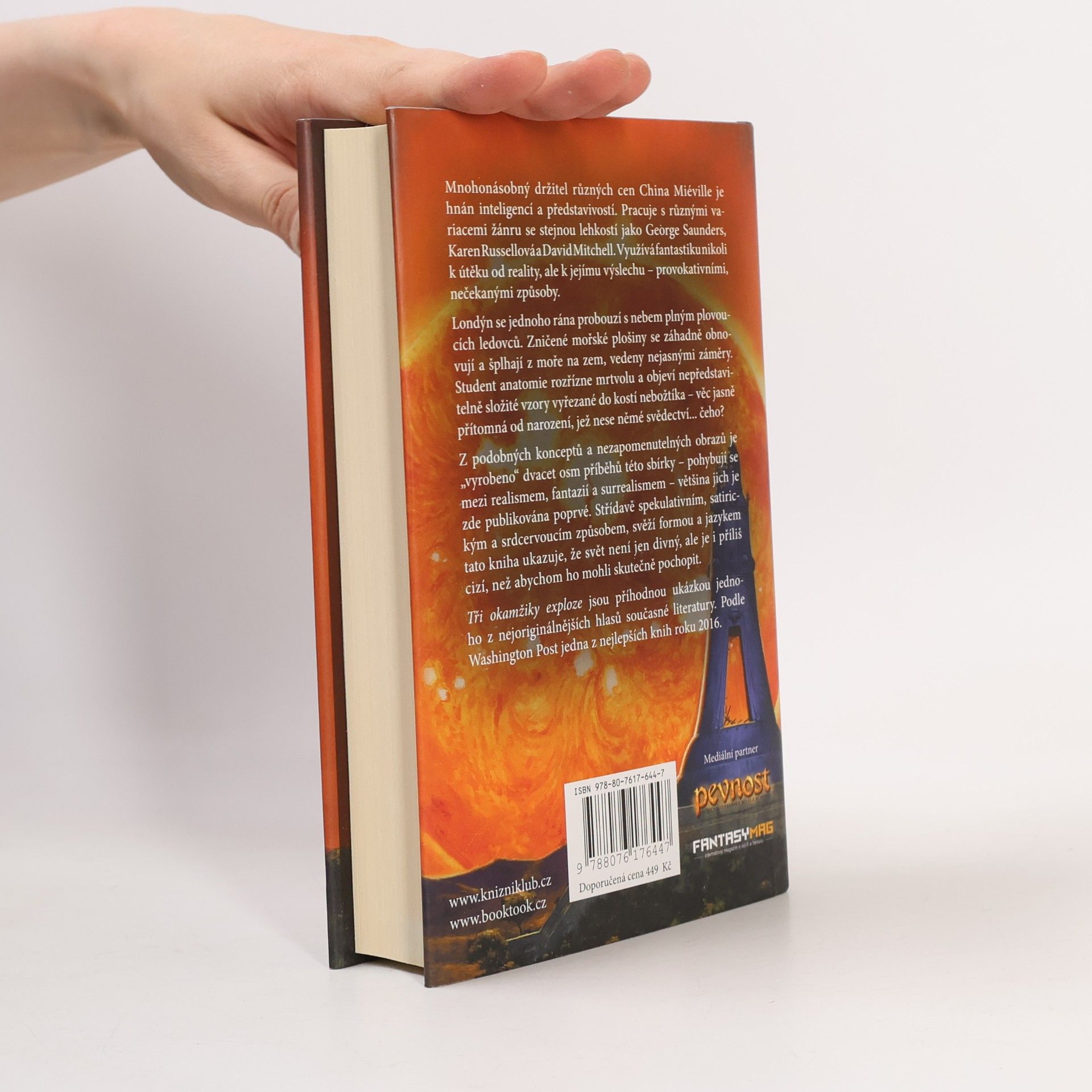 China Miéville Tři okamžiky exploze