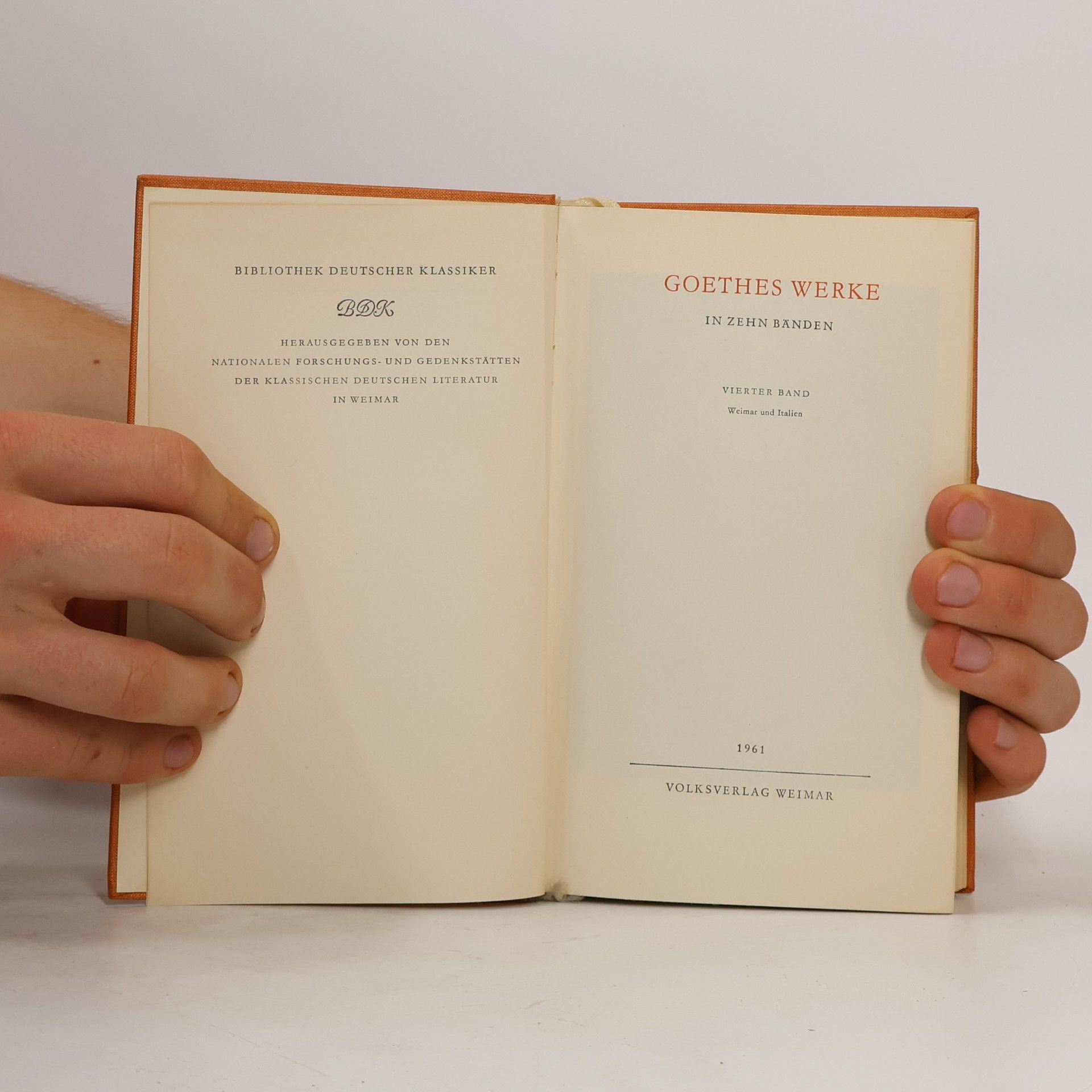 Johann Wolfgang von Goethe Goethes Werke 4